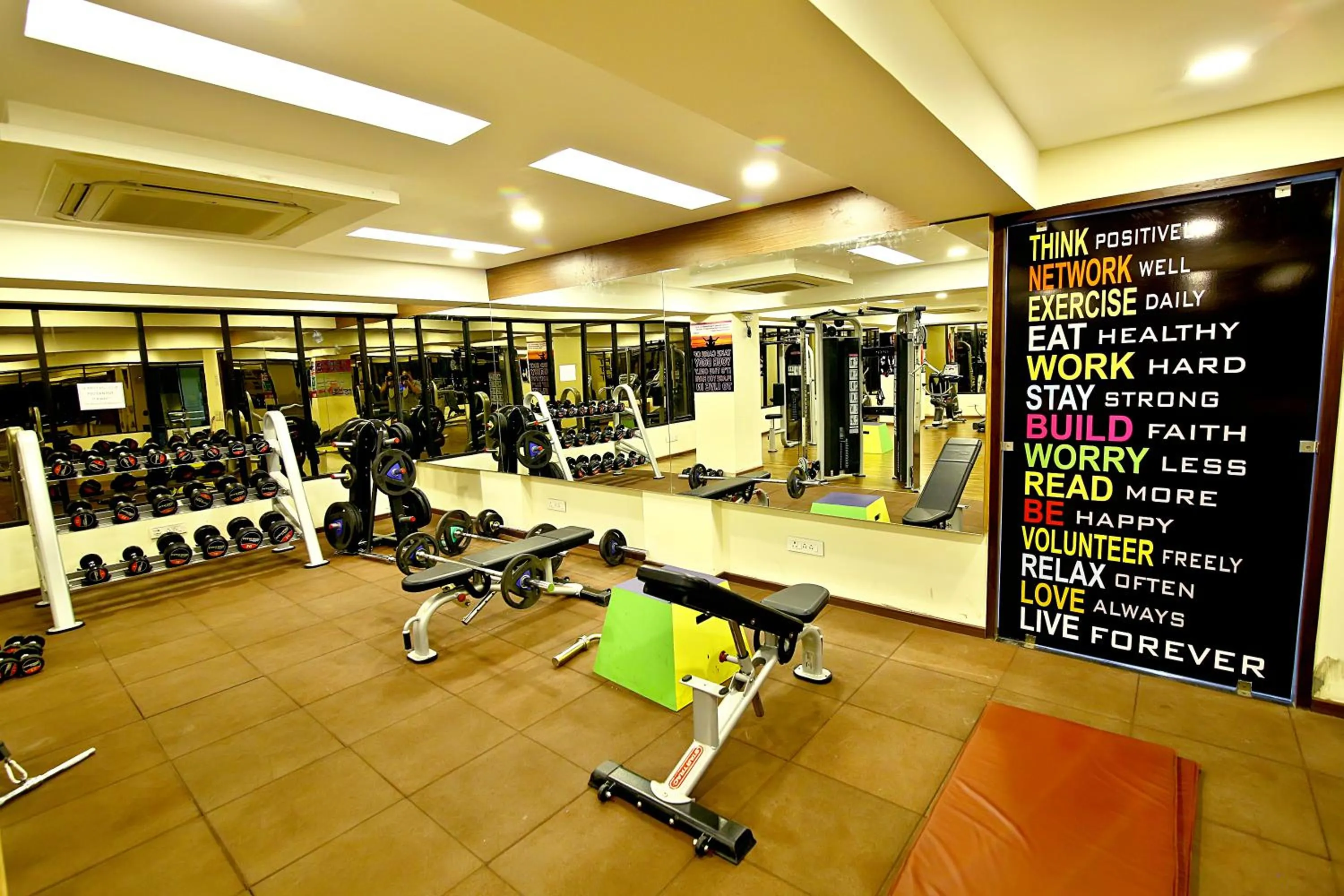 Fitness centre/facilities in Hotel Solaris
