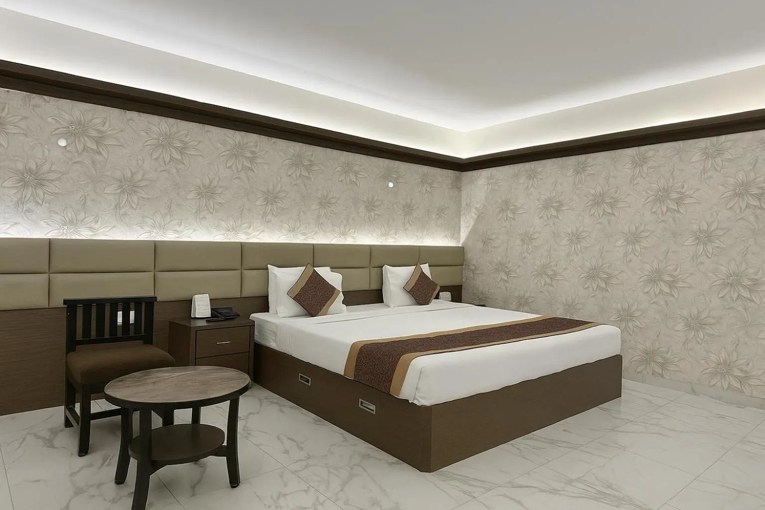 Bed in Hotel Solaris