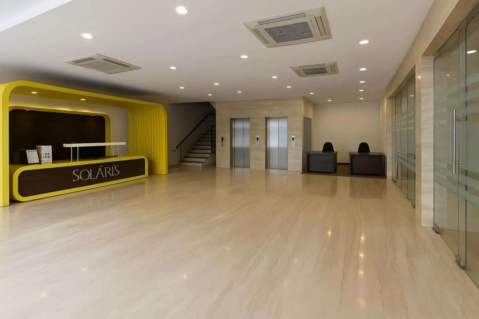 Lobby or reception in Hotel Solaris