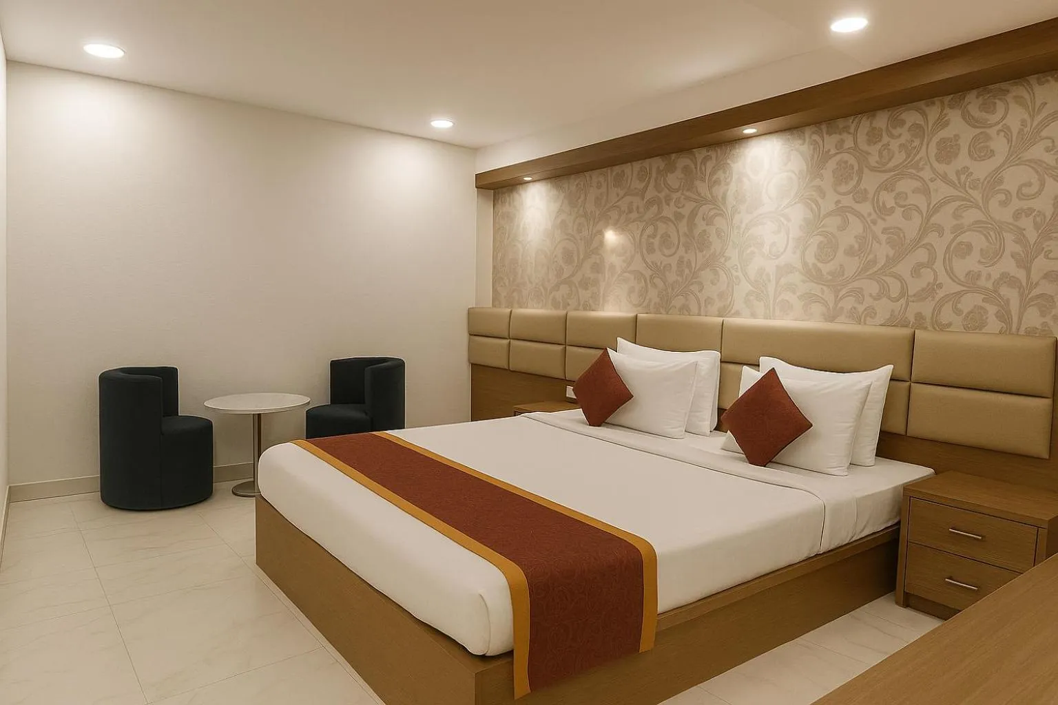 Bedroom, Bed in Hotel Solaris