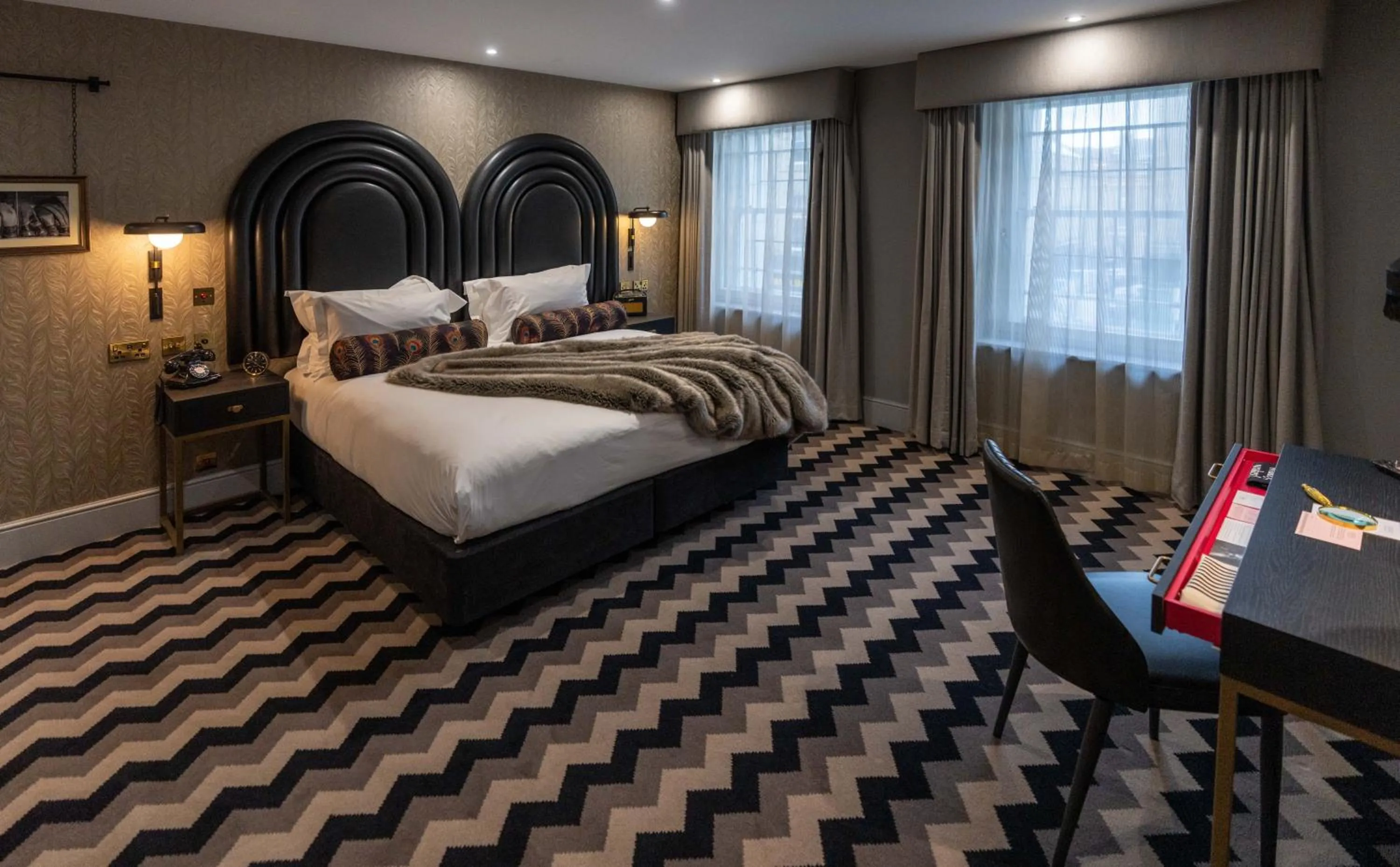 Bed in Hotel Gotham Newcastle