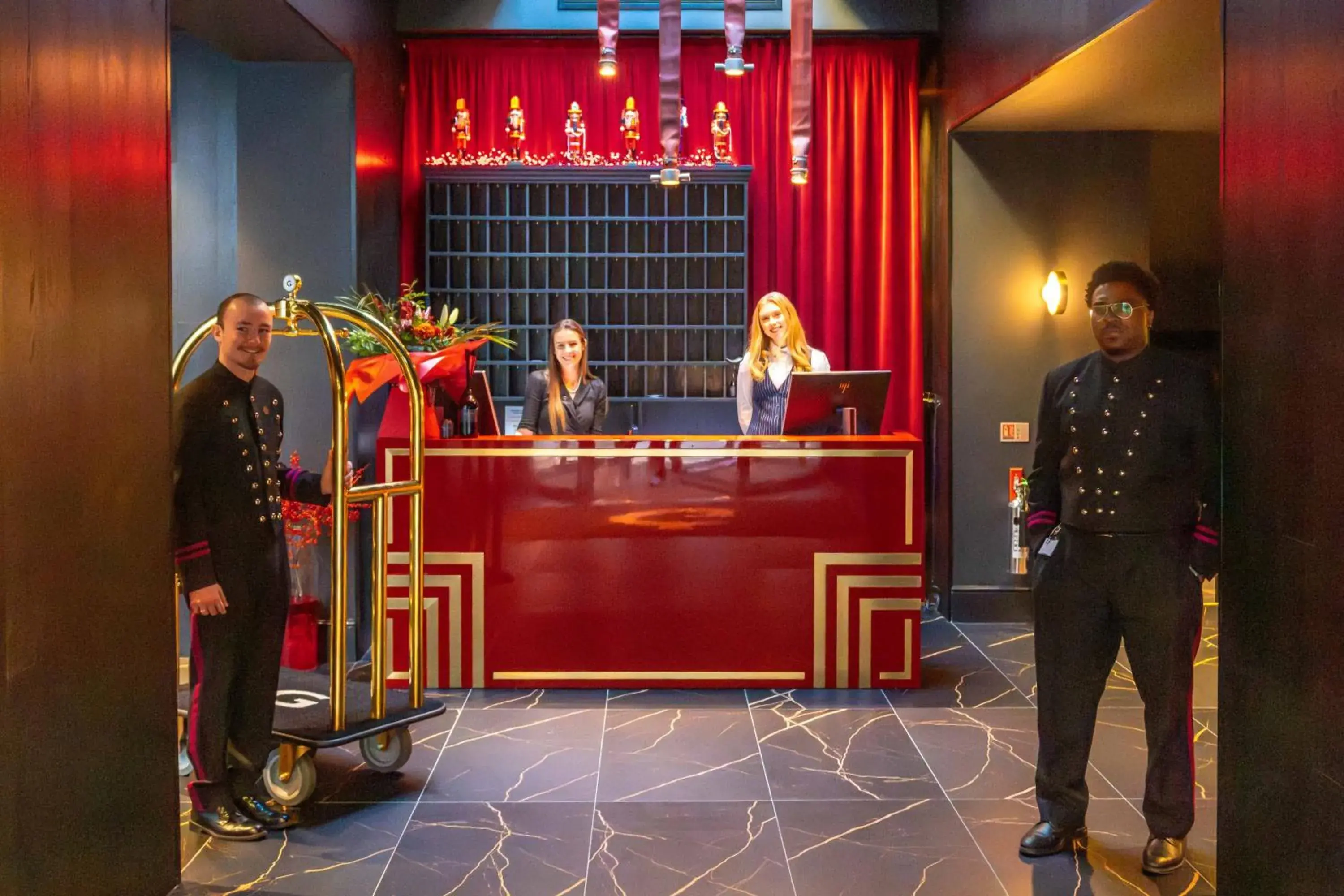 Lobby or reception in Hotel Gotham Newcastle Lobby or reception in Hotel Gotham Newcastle