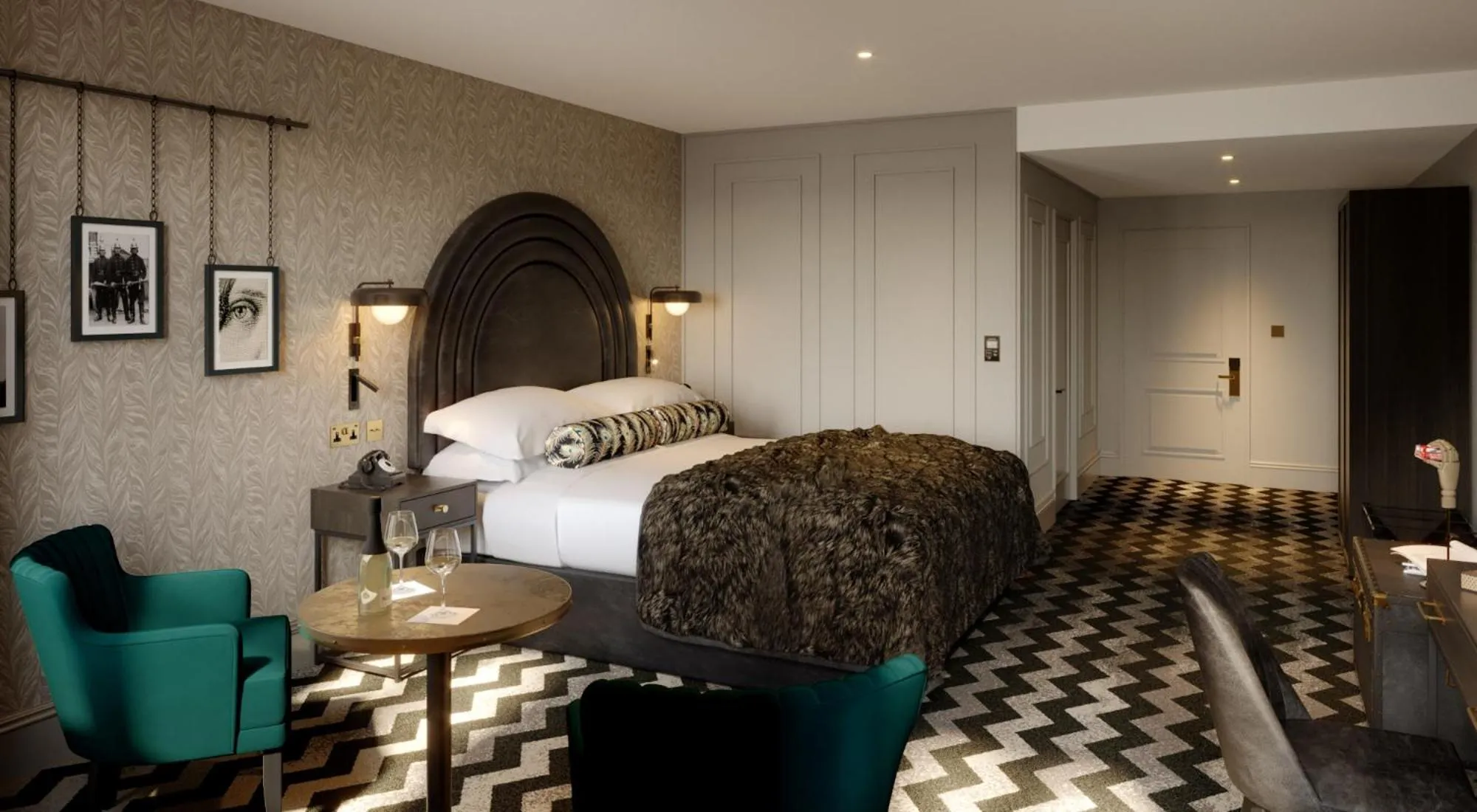 Photo of the whole room, Bed in Hotel Gotham Newcastle