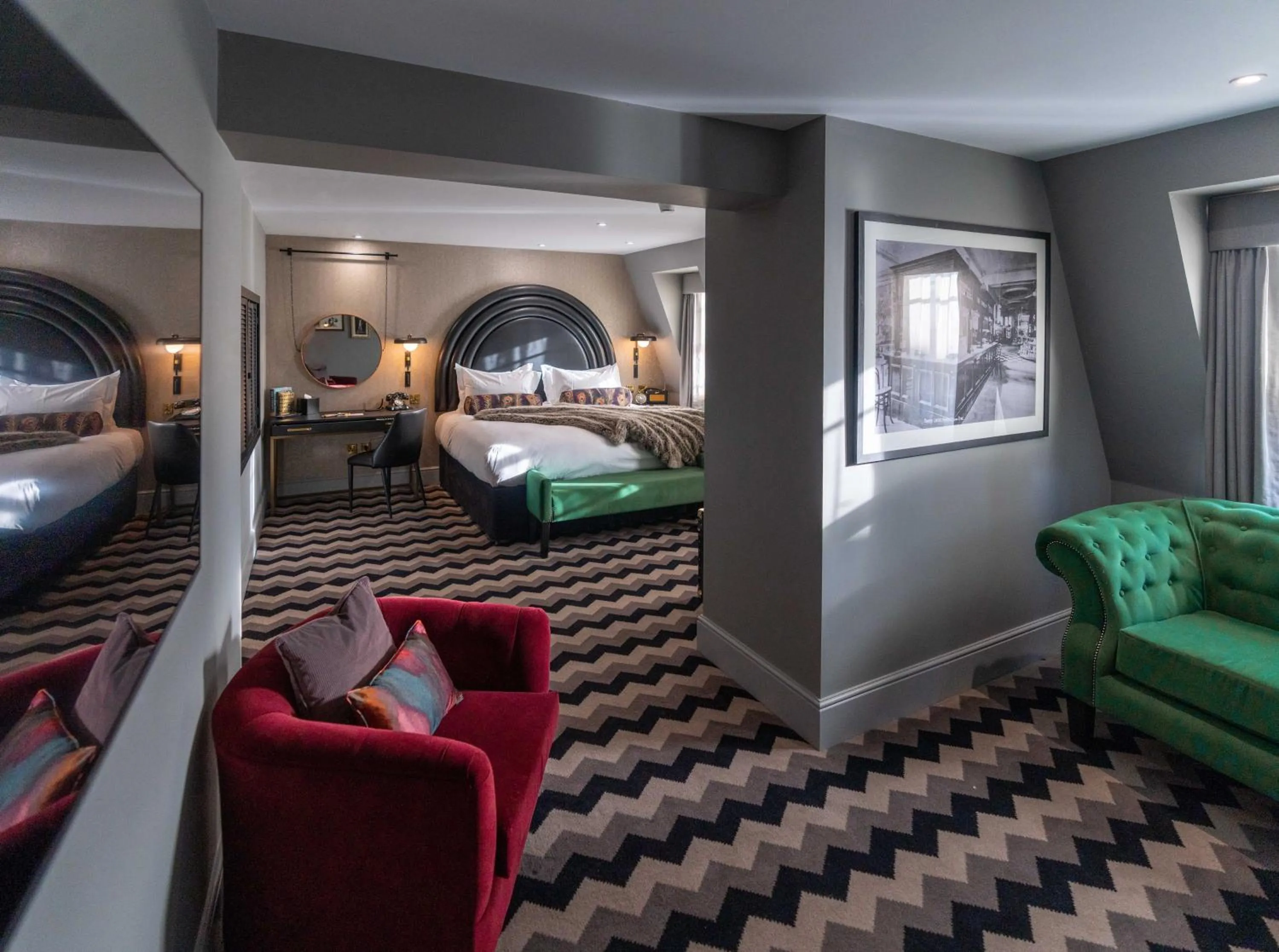 Bedroom, Bed in Hotel Gotham Newcastle