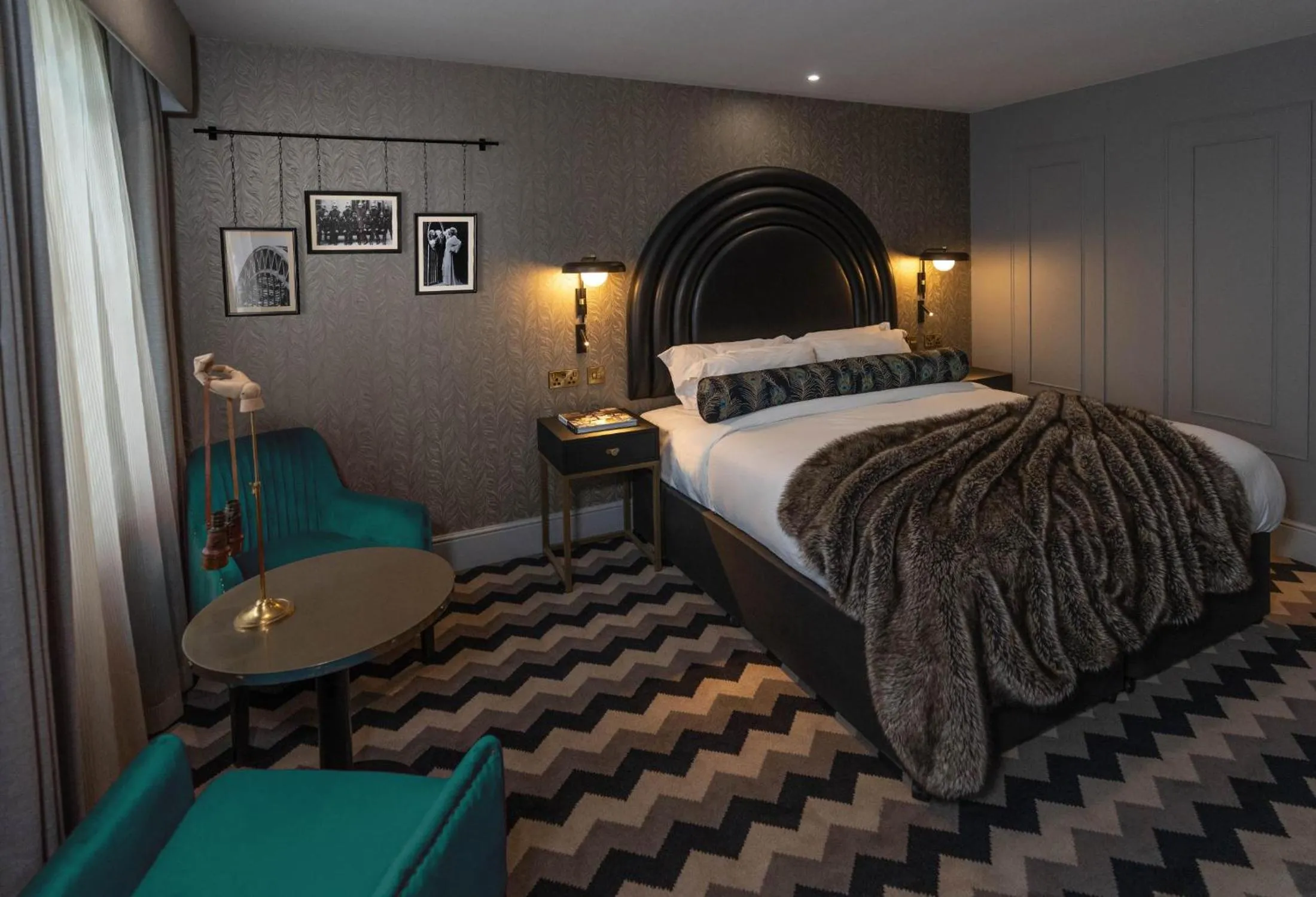 Bed in Hotel Gotham Newcastle