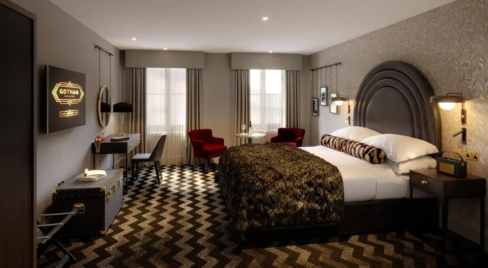Deluxe Double or Twin Room in Hotel Gotham Newcastle Deluxe Double or Twin Room in Hotel Gotham Newcastle