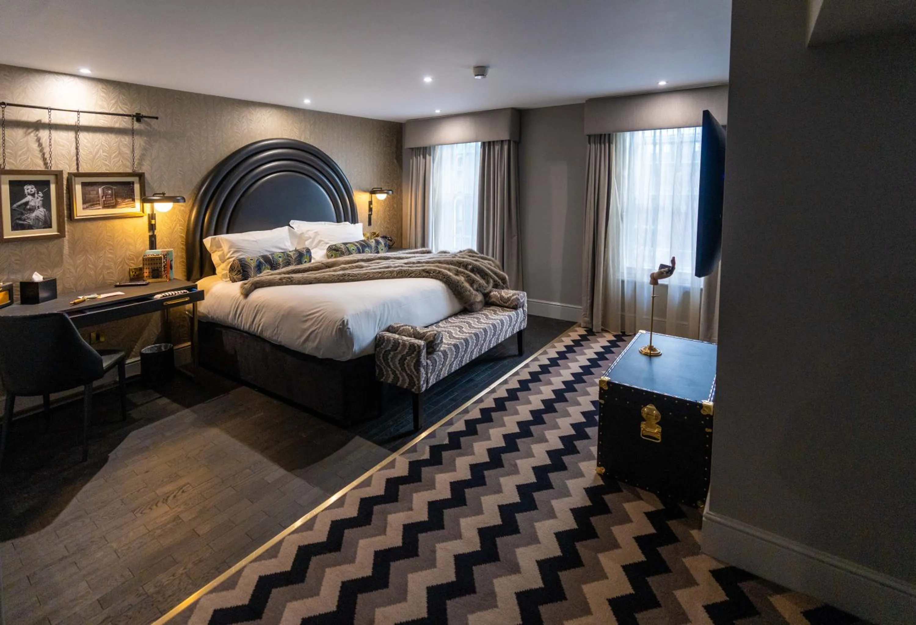 Bed in Hotel Gotham Newcastle