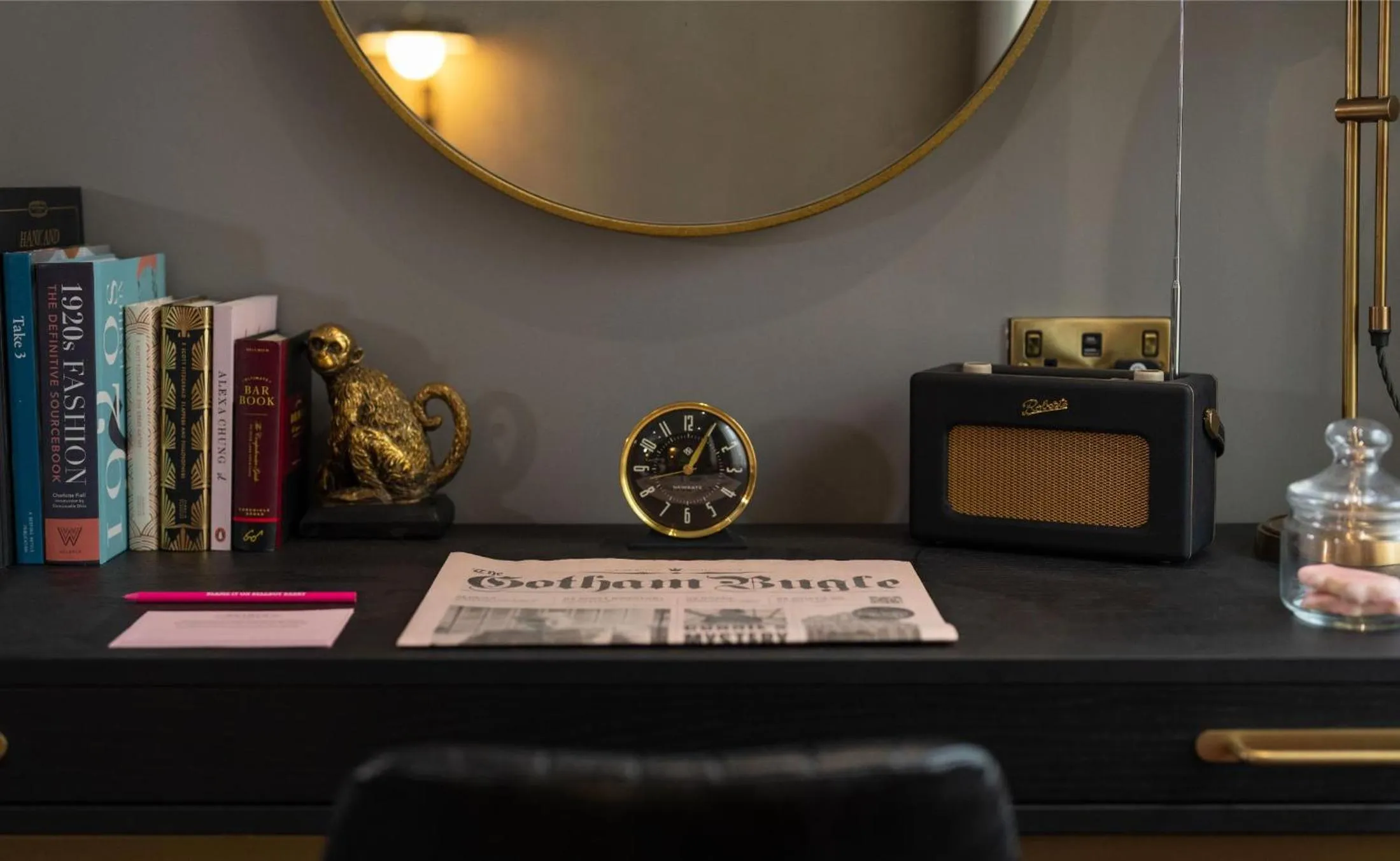 Decorative detail in Hotel Gotham Newcastle