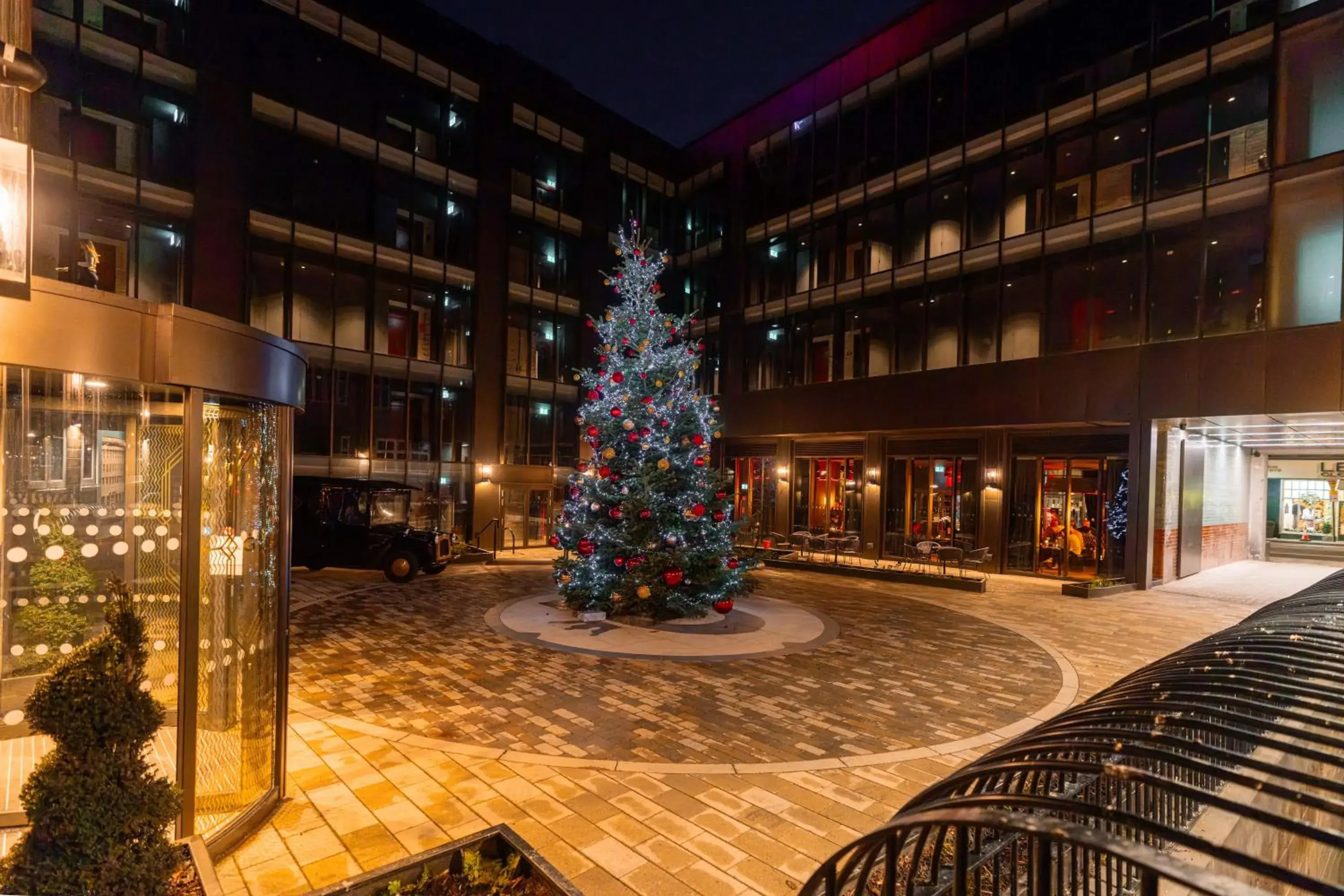 Inner courtyard view in Hotel Gotham Newcastle Inner courtyard view in Hotel Gotham Newcastle