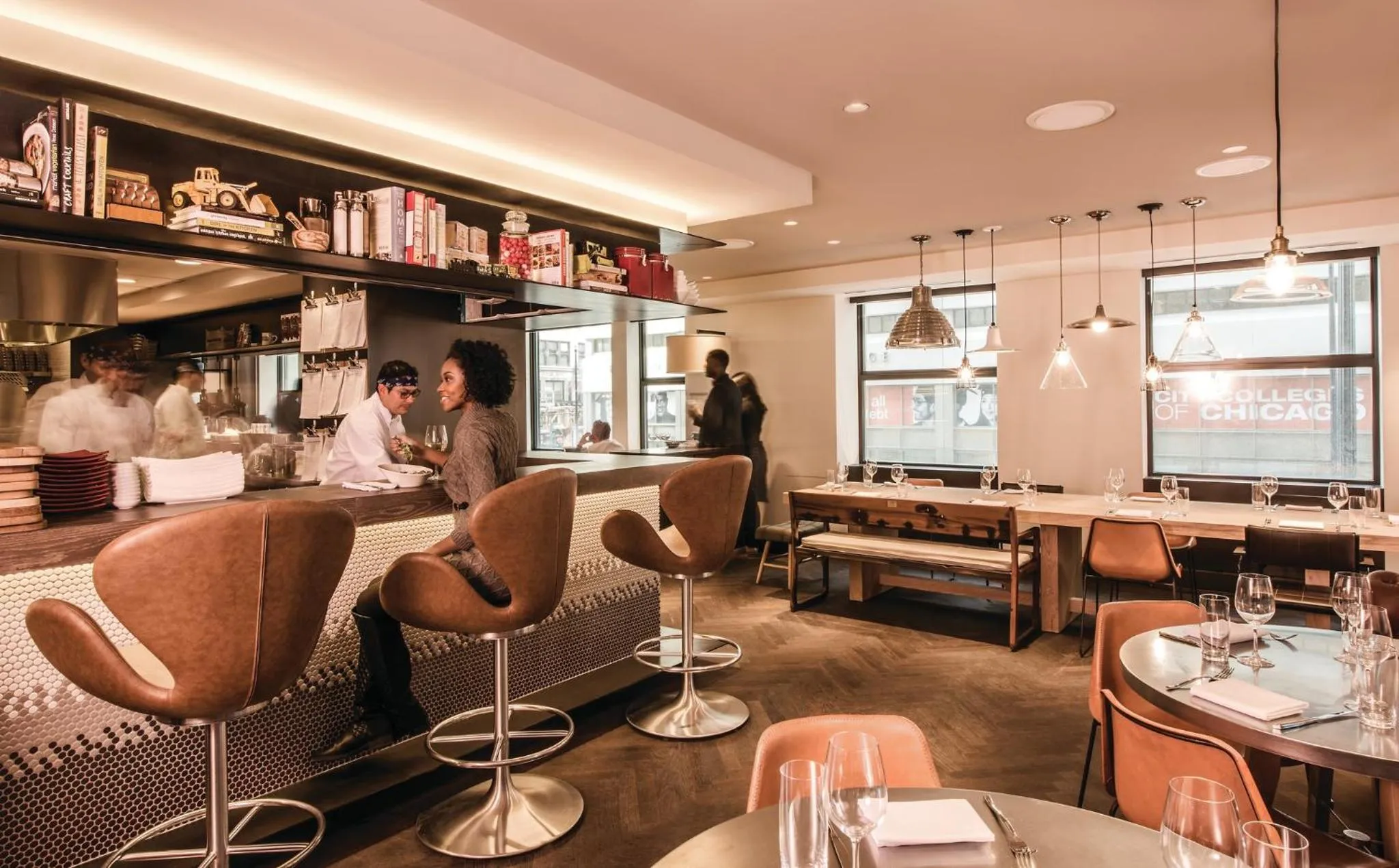 Restaurant/places to eat in Virgin Hotels Chicago