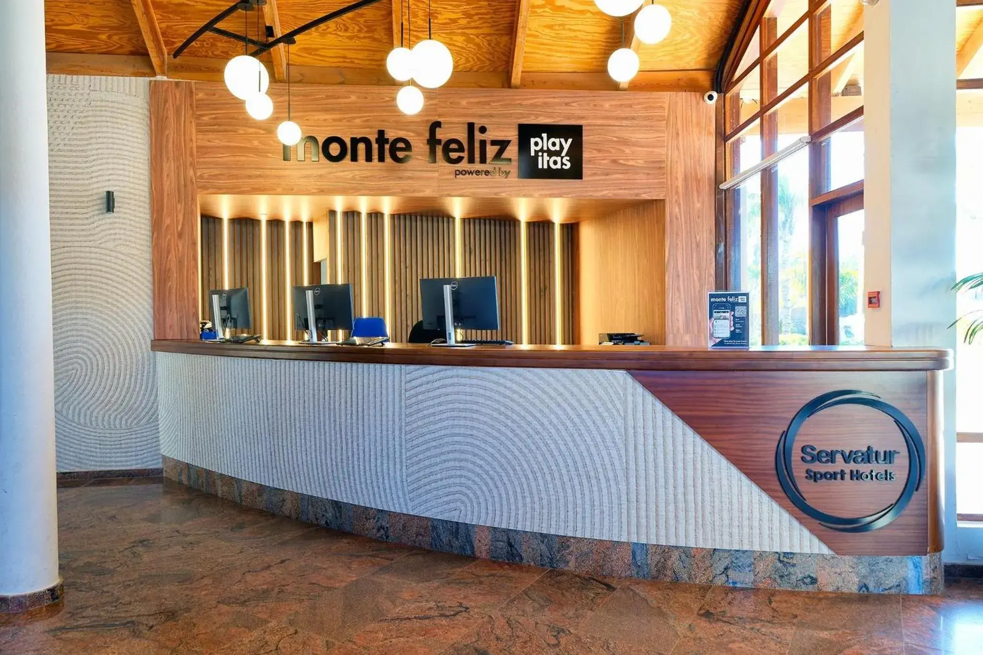 Lobby or reception in Sport Hotel Monte Feliz - powered by Playitas Lobby or reception in Sport Hotel Monte Feliz - powered by Playitas