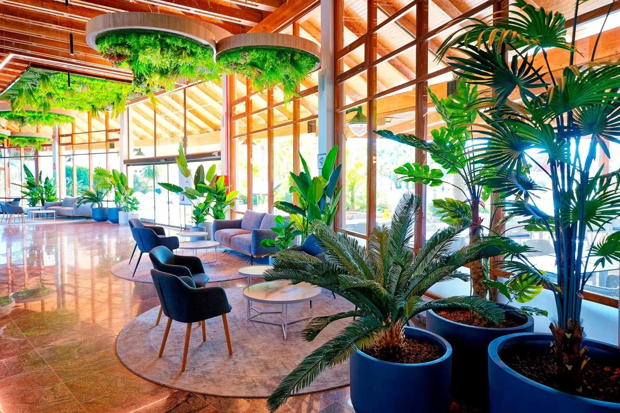 Lobby or reception in Sport Hotel Monte Feliz - powered by Playitas