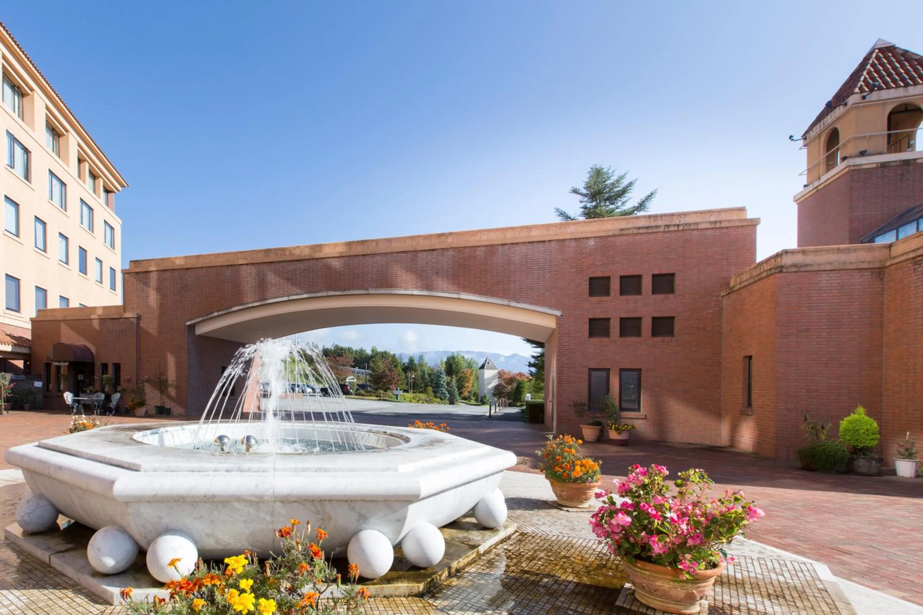 Area and facilities in Fruit Park Fujiya Hotel