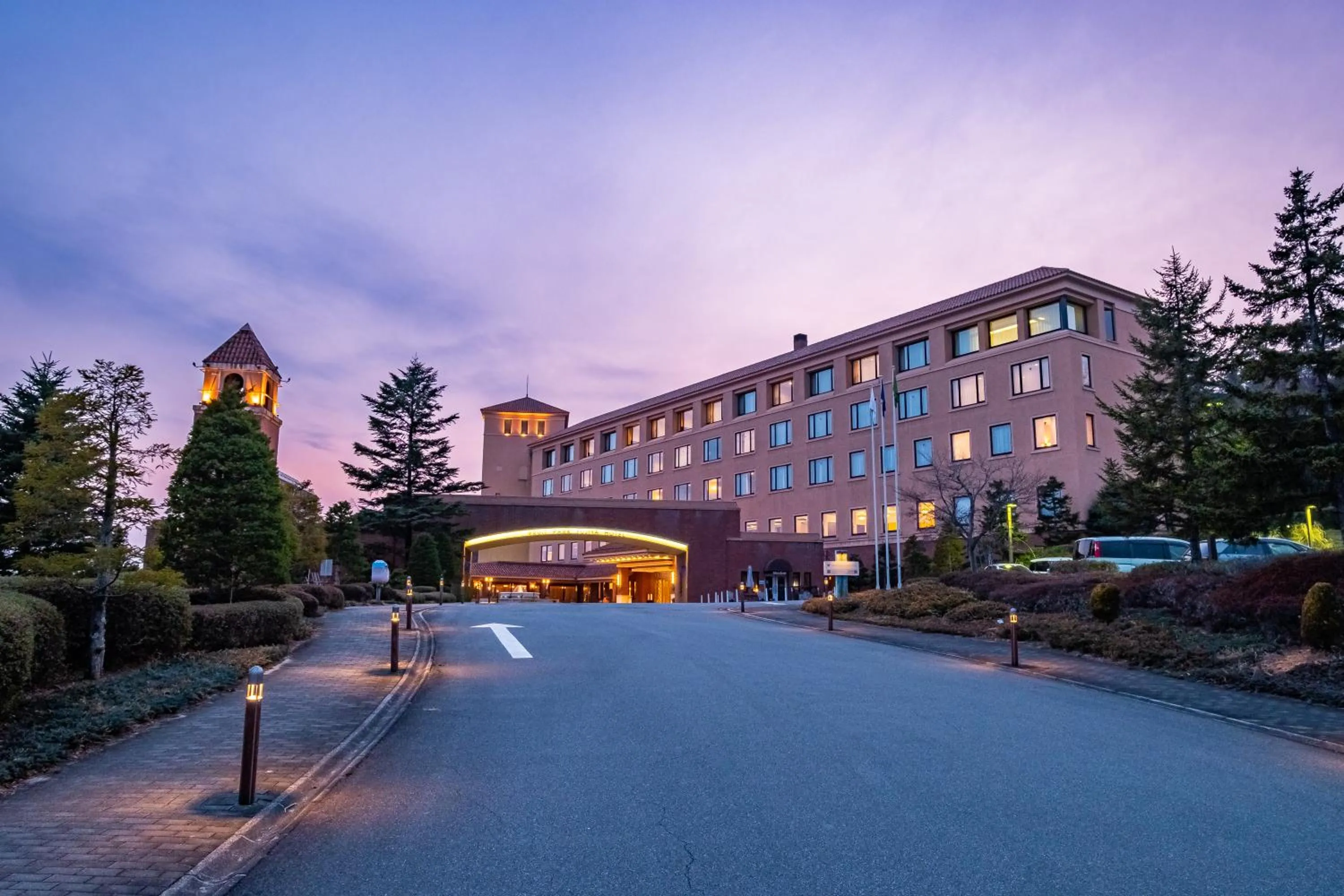 Property building in Fruit Park Fujiya Hotel