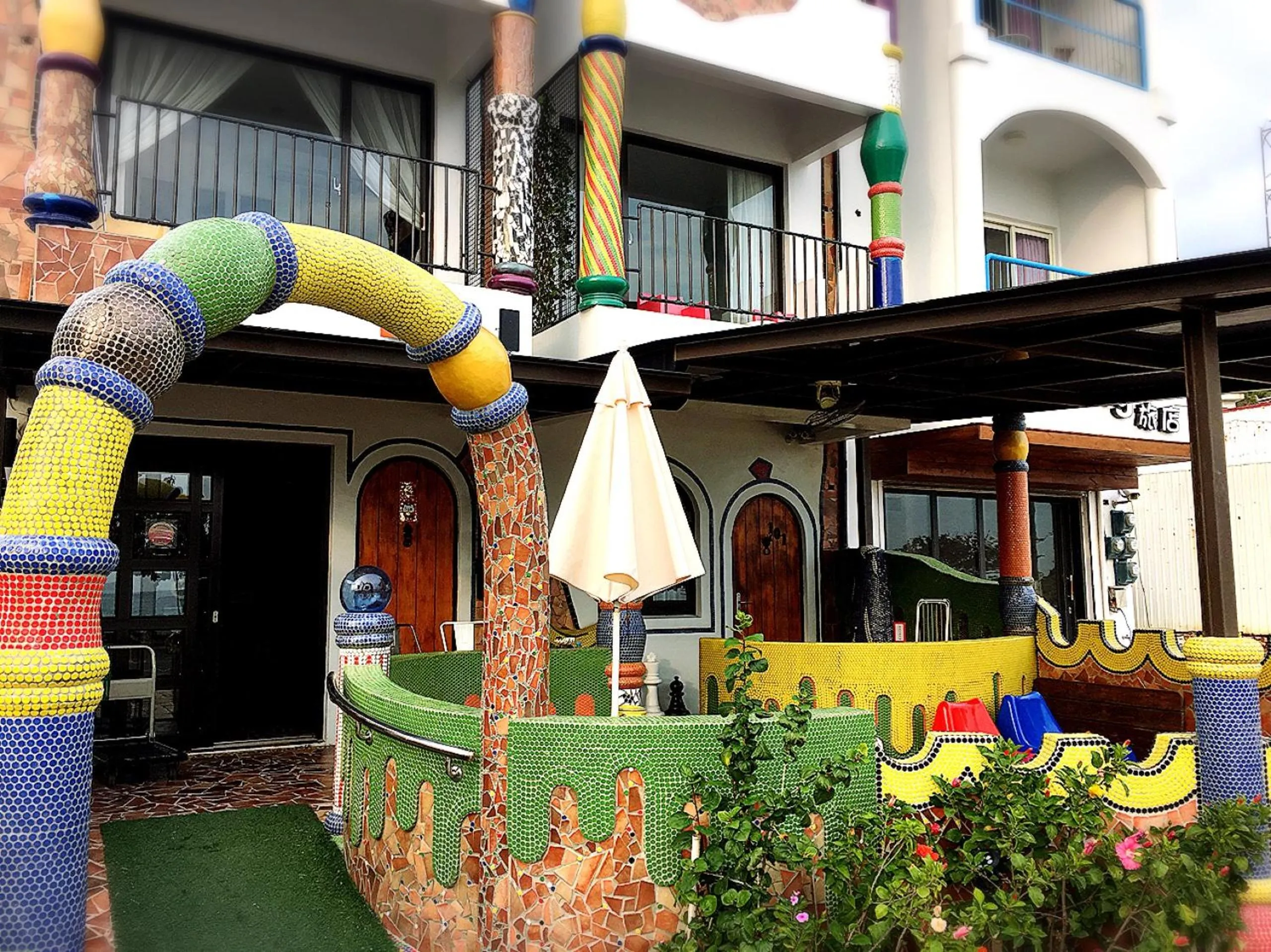 Facade/entrance in Mini Summer