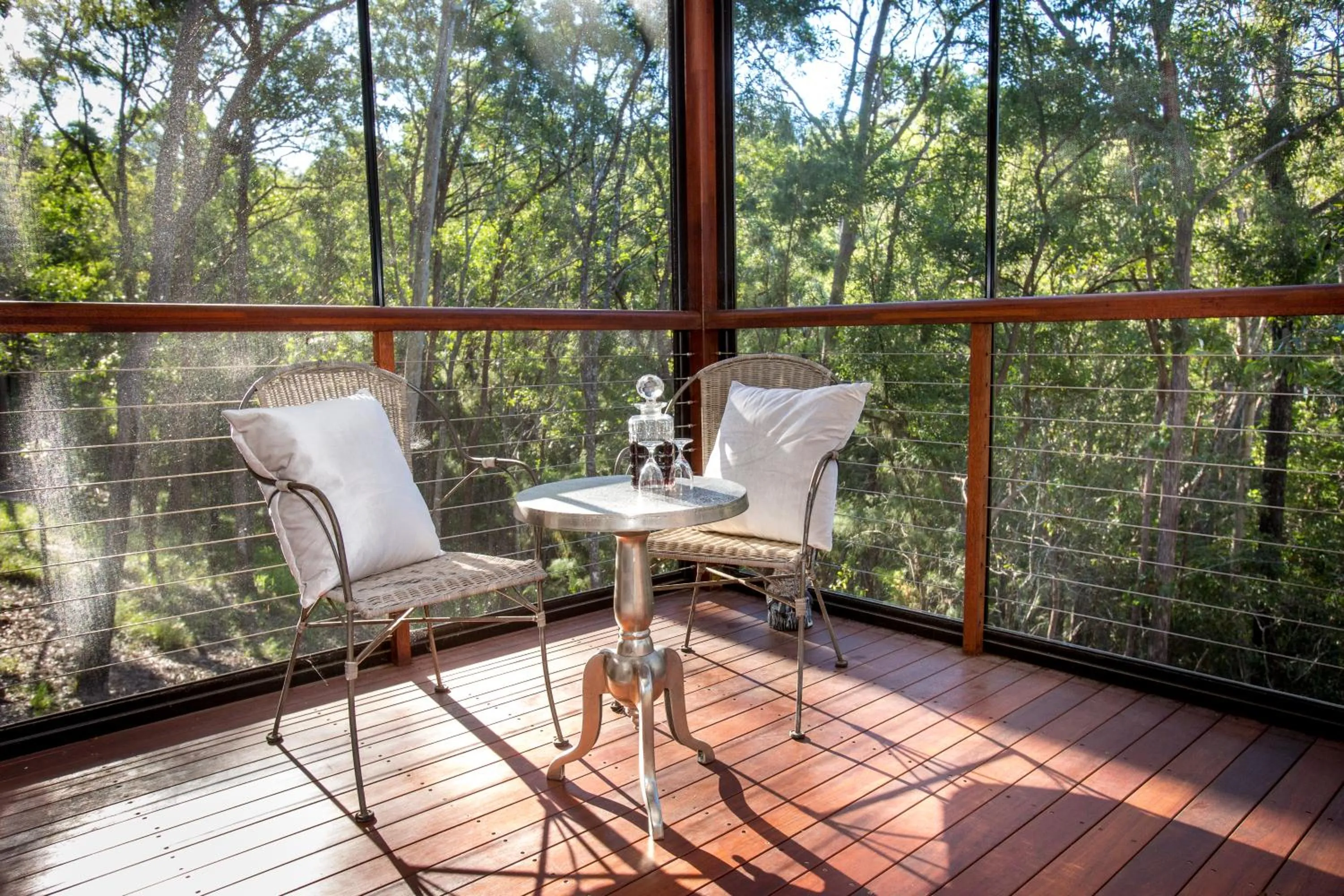 Balcony/Terrace in Mt Cotton Retreat