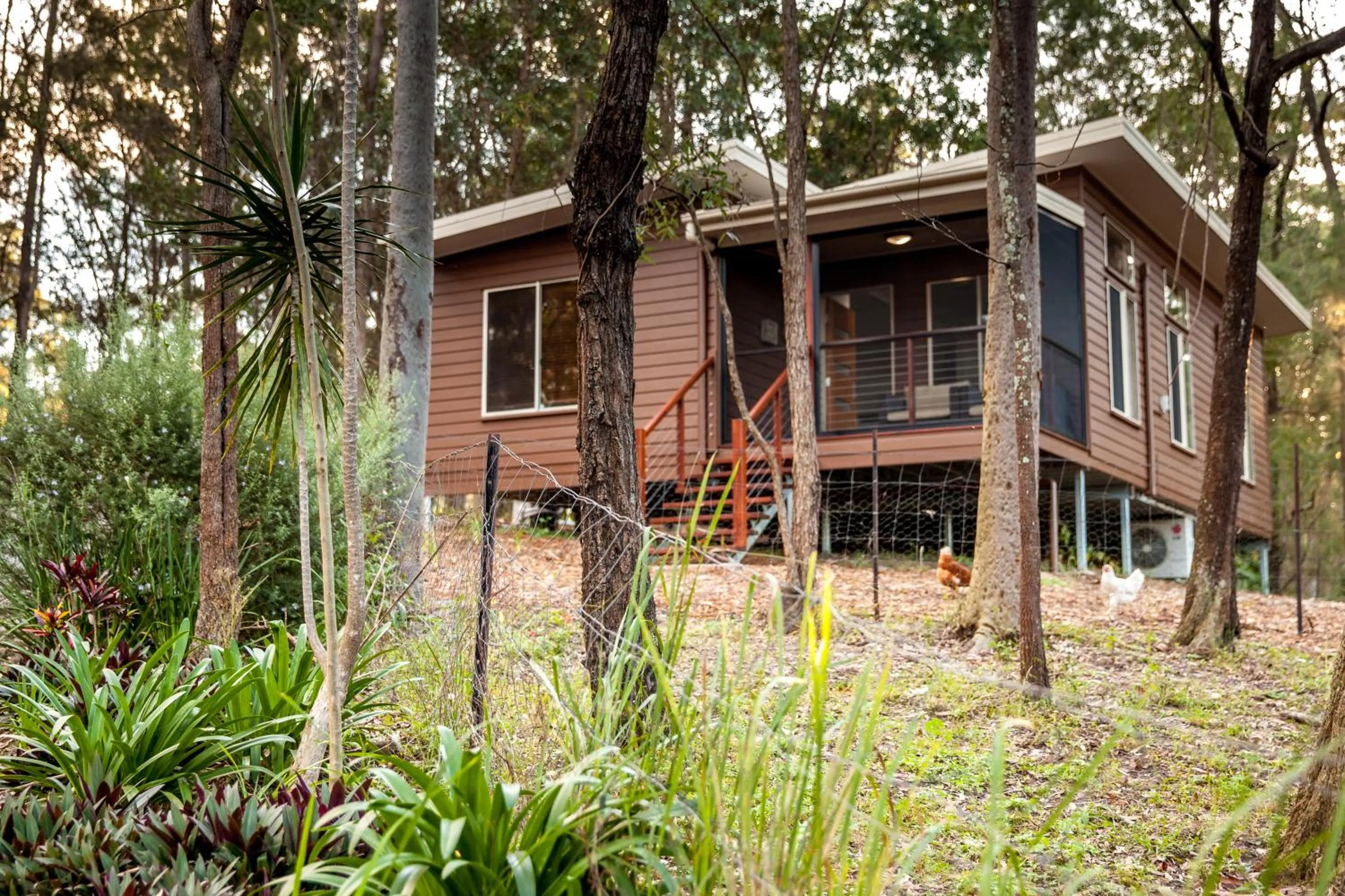 Facade/entrance in Mt Cotton Retreat