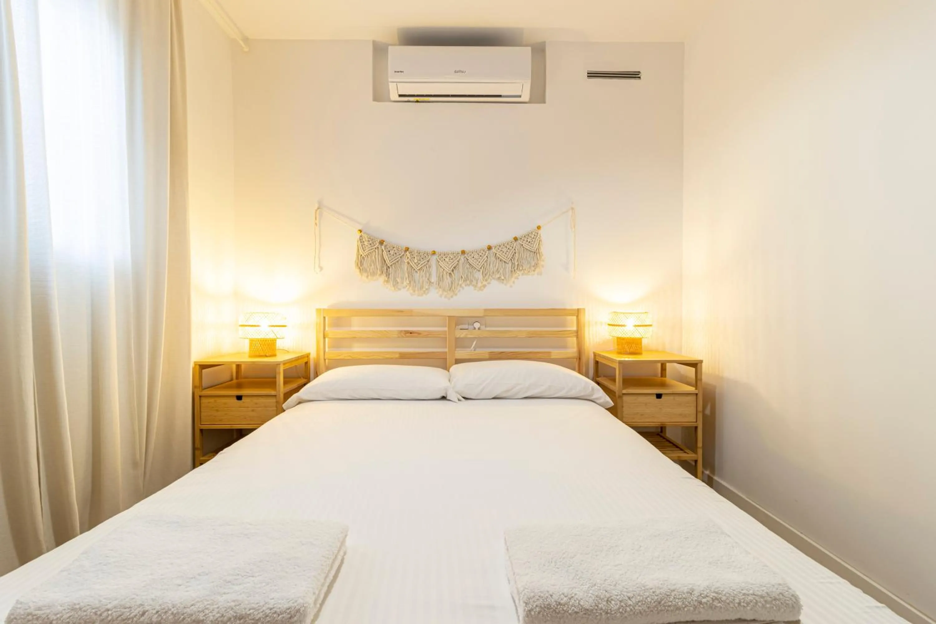 Bed in Allo Apartments Morenos II 1ºC Centro 2 Habitaciones