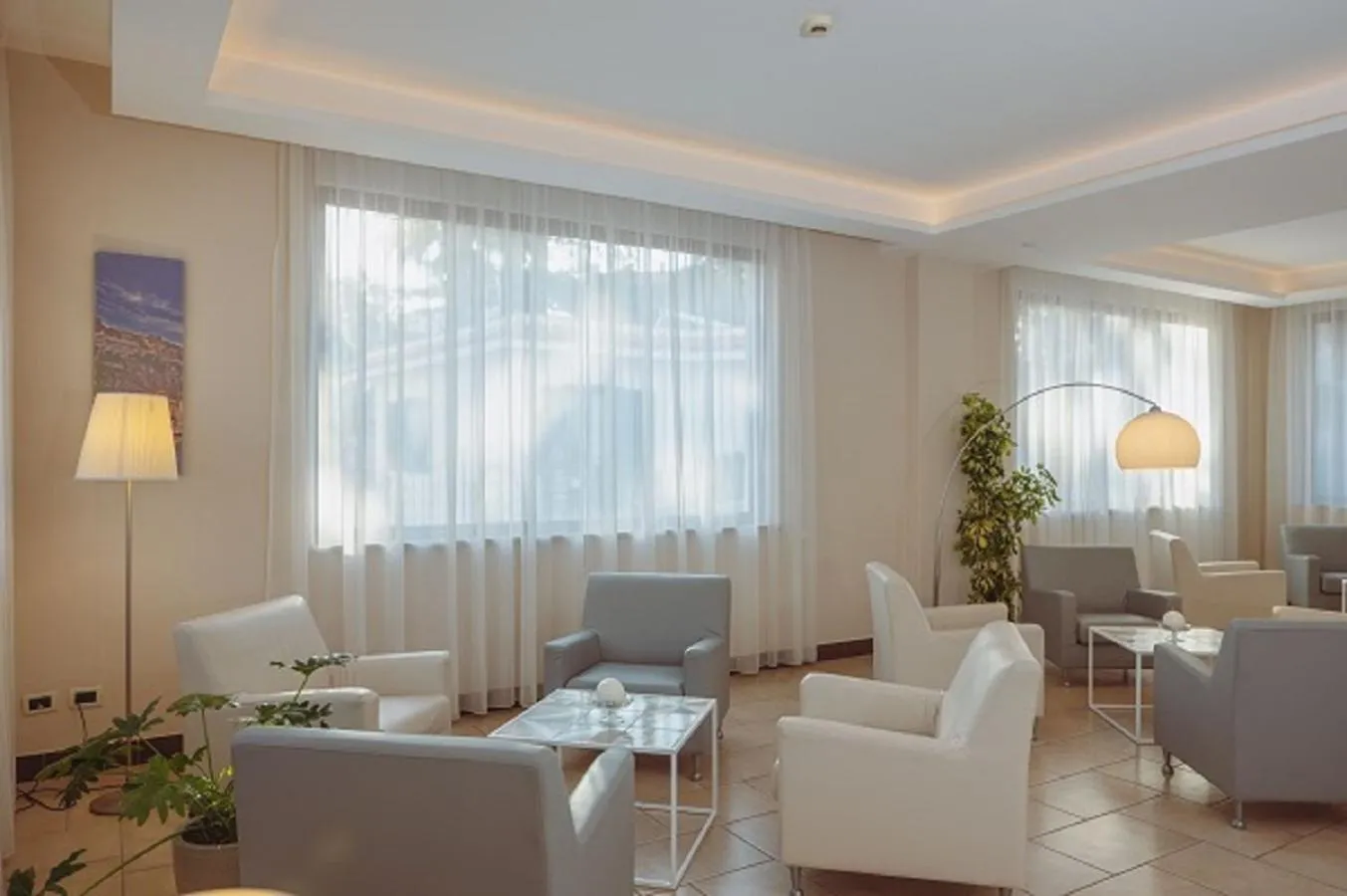 Lobby or reception in Hotel Leone