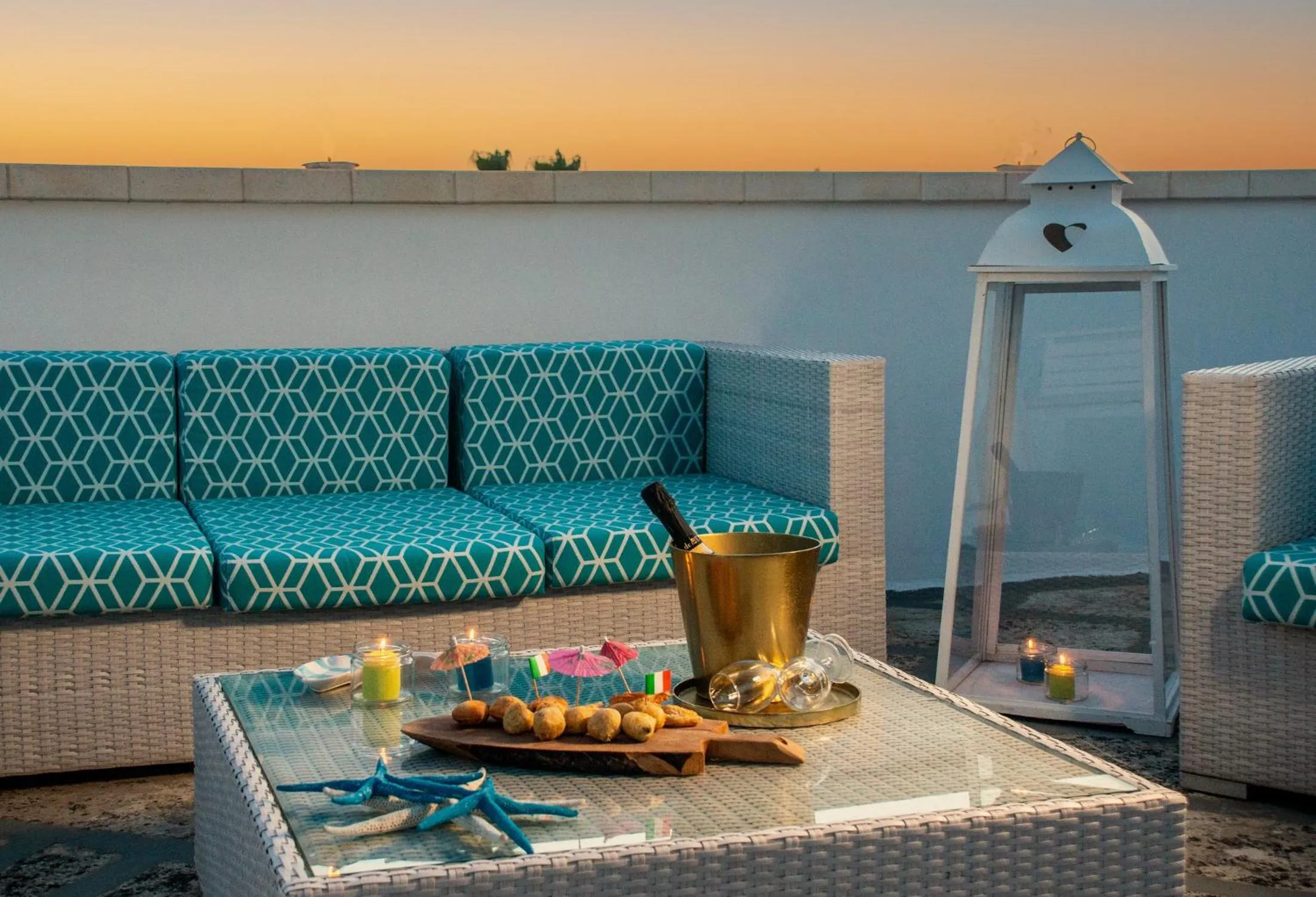 Balcony/Terrace in Le Gemelle Boutique Hotel