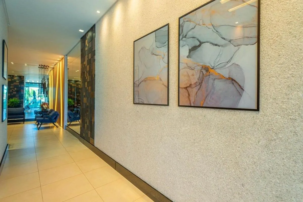 Lobby or reception in ITNC143- Frente ao mar! Amplo ap com 3 quartos+3WC