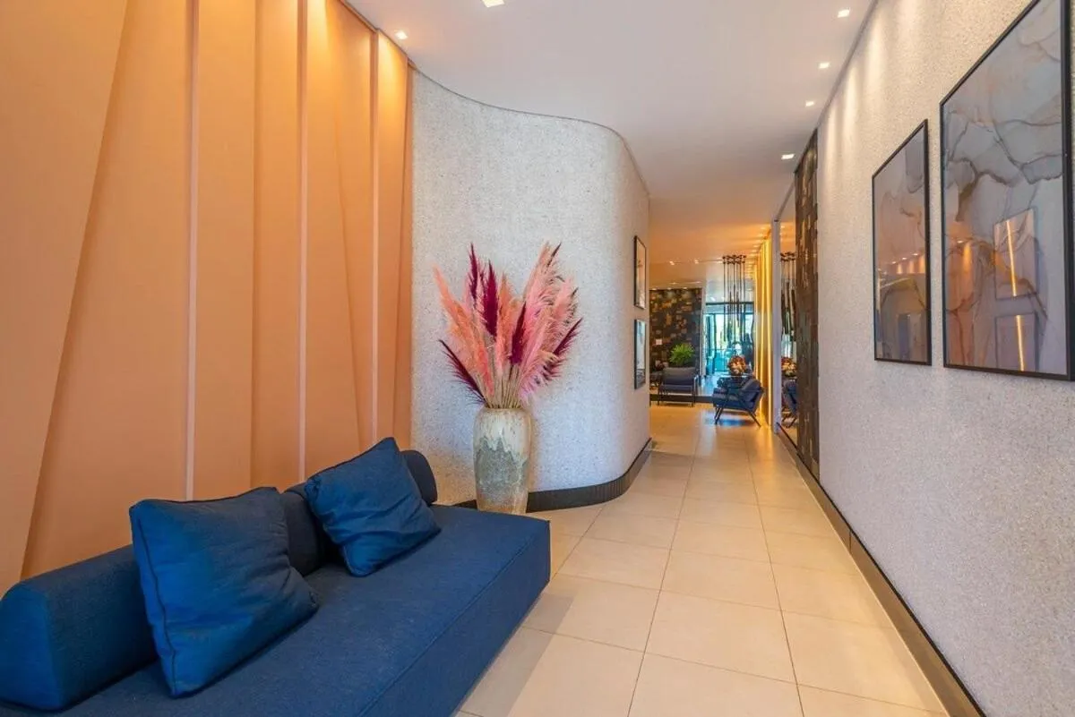 Lobby or reception in ITNC143- Frente ao mar! Amplo ap com 3 quartos+3WC