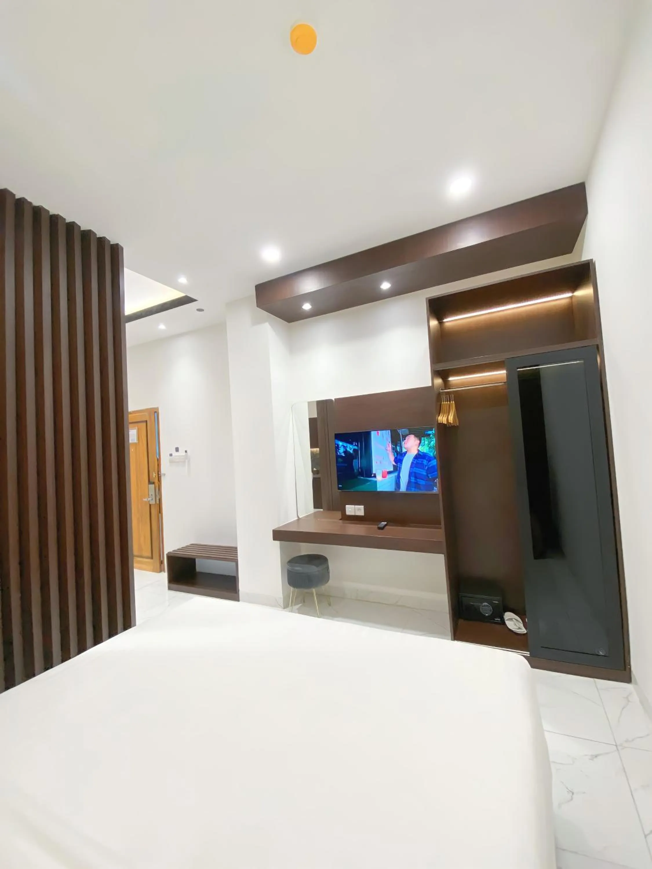 Bedroom, Bed in Shakti Hotel Bandung