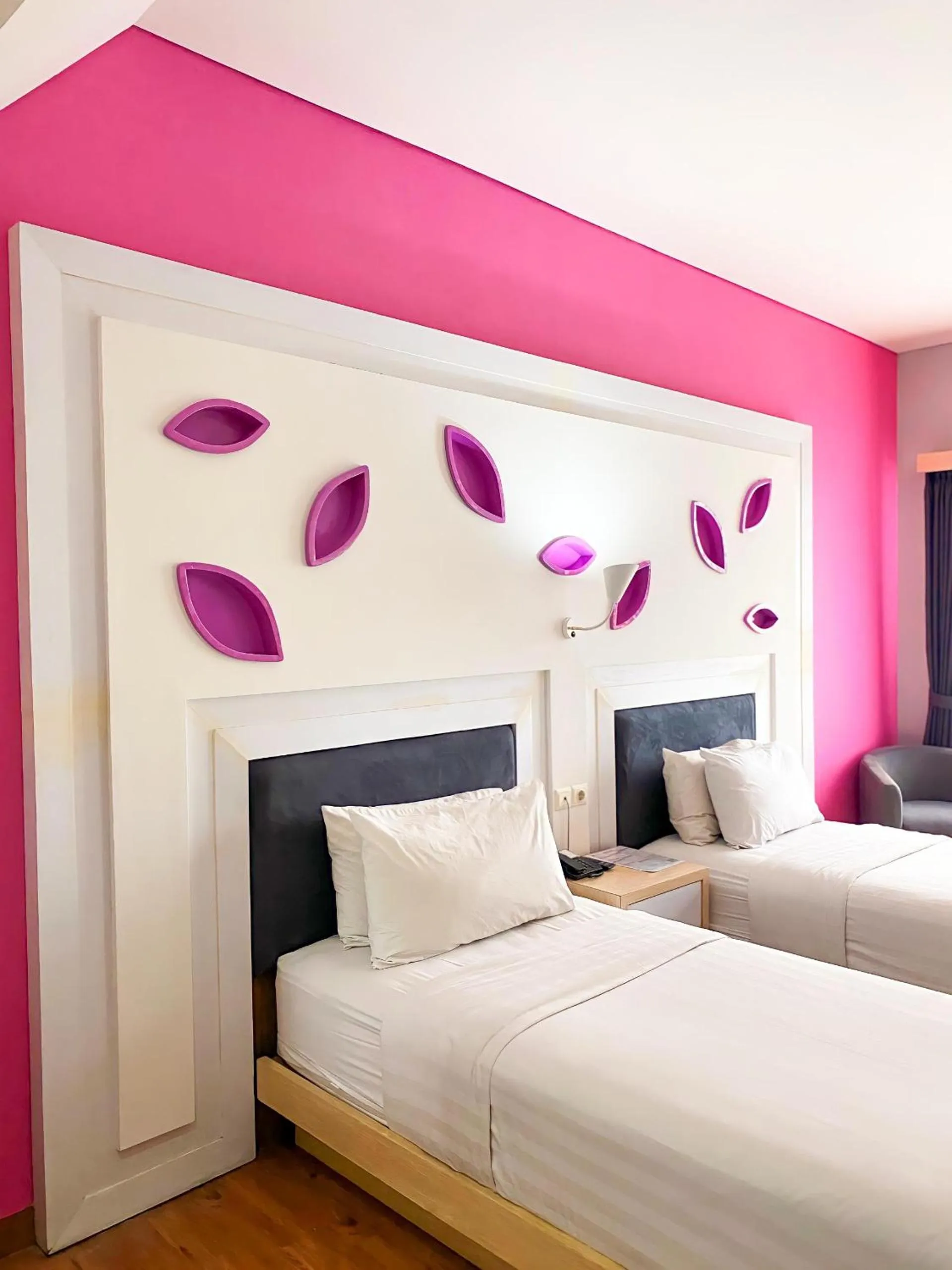 Bedroom, Bed in Shakti Hotel Bandung