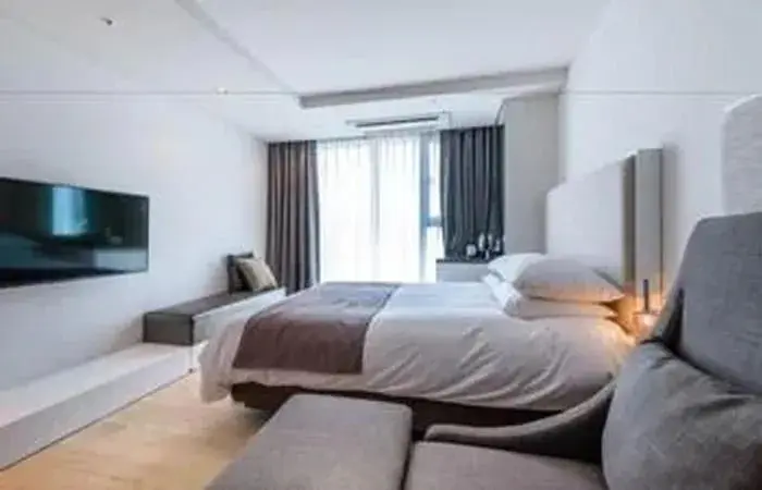 Bedroom, Bed in Sungsan Marina Hotel Bedroom, Bed in Sungsan Marina Hotel