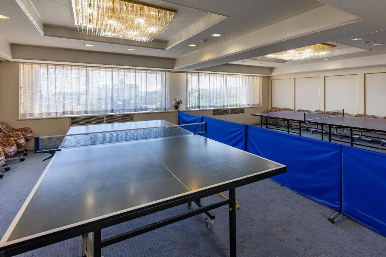 Table tennis in Higaki Hotel