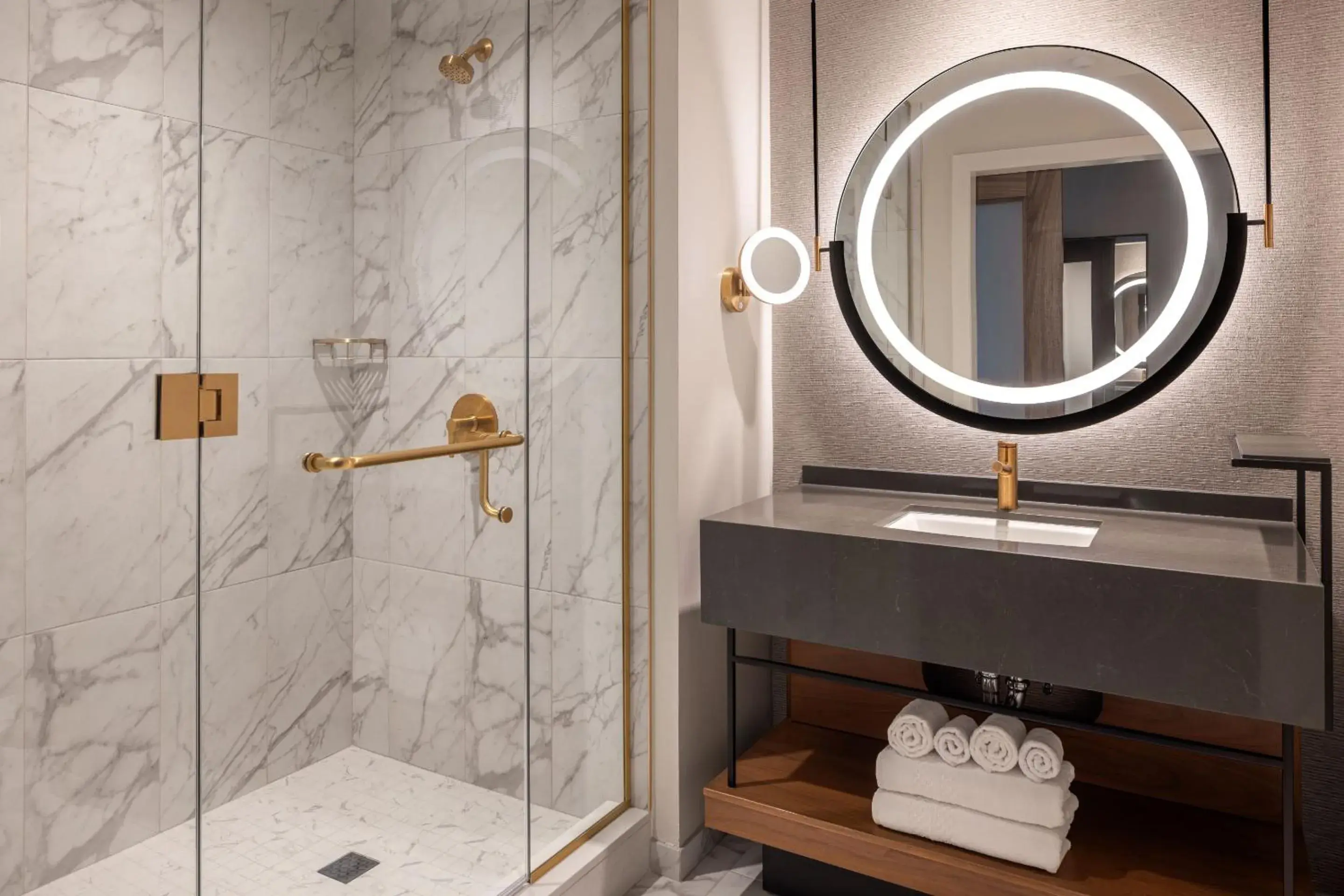 Bathroom in Caesars Virginia, A Caesars Destination Bathroom in Caesars Virginia, A Caesars Destination