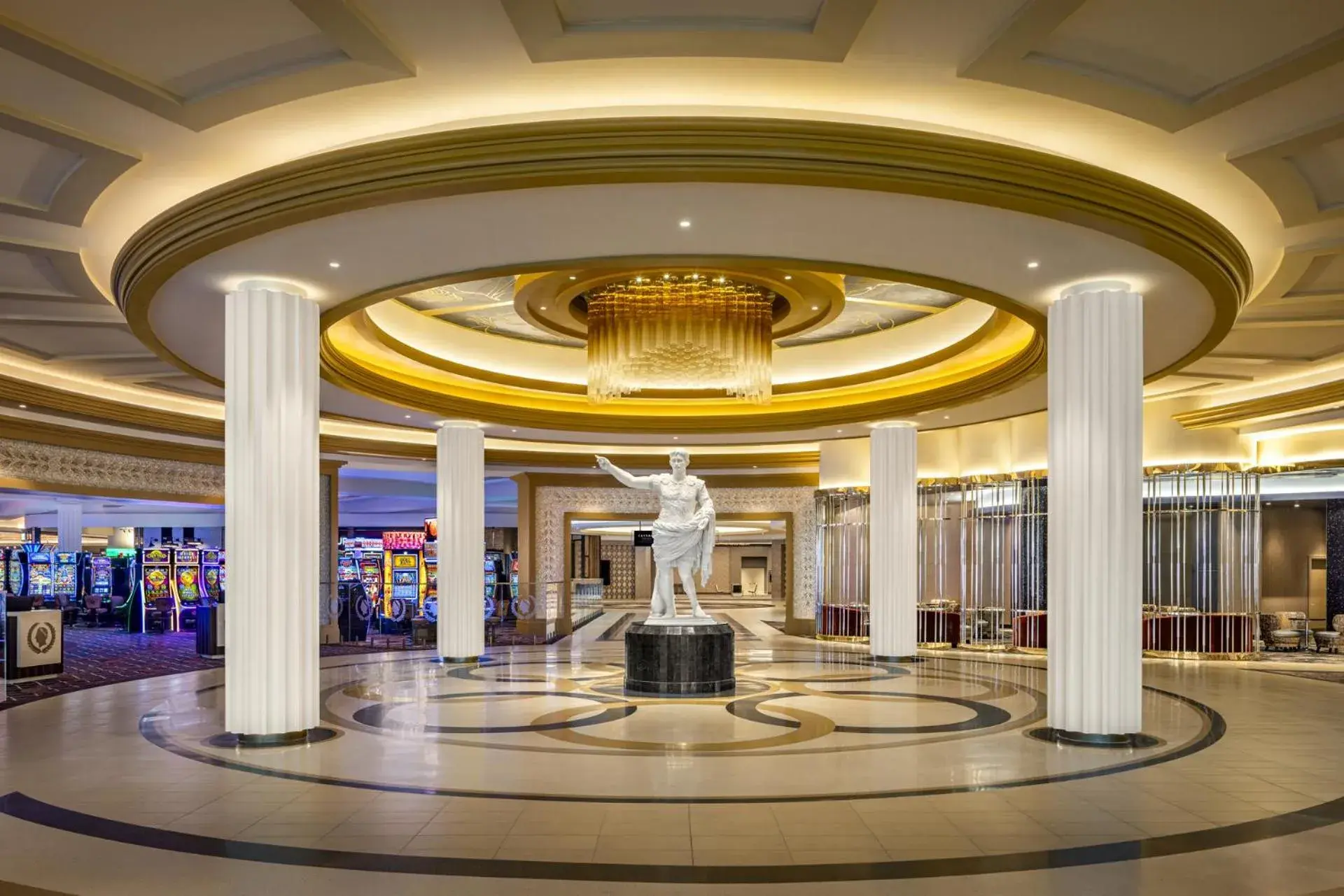 Lobby or reception in Caesars Virginia, A Caesars Destination Lobby or reception in Caesars Virginia, A Caesars Destination