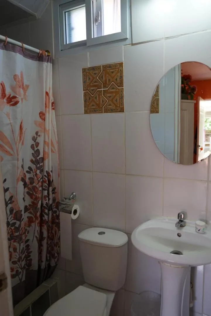 Toilet in Cabañas Sherlley