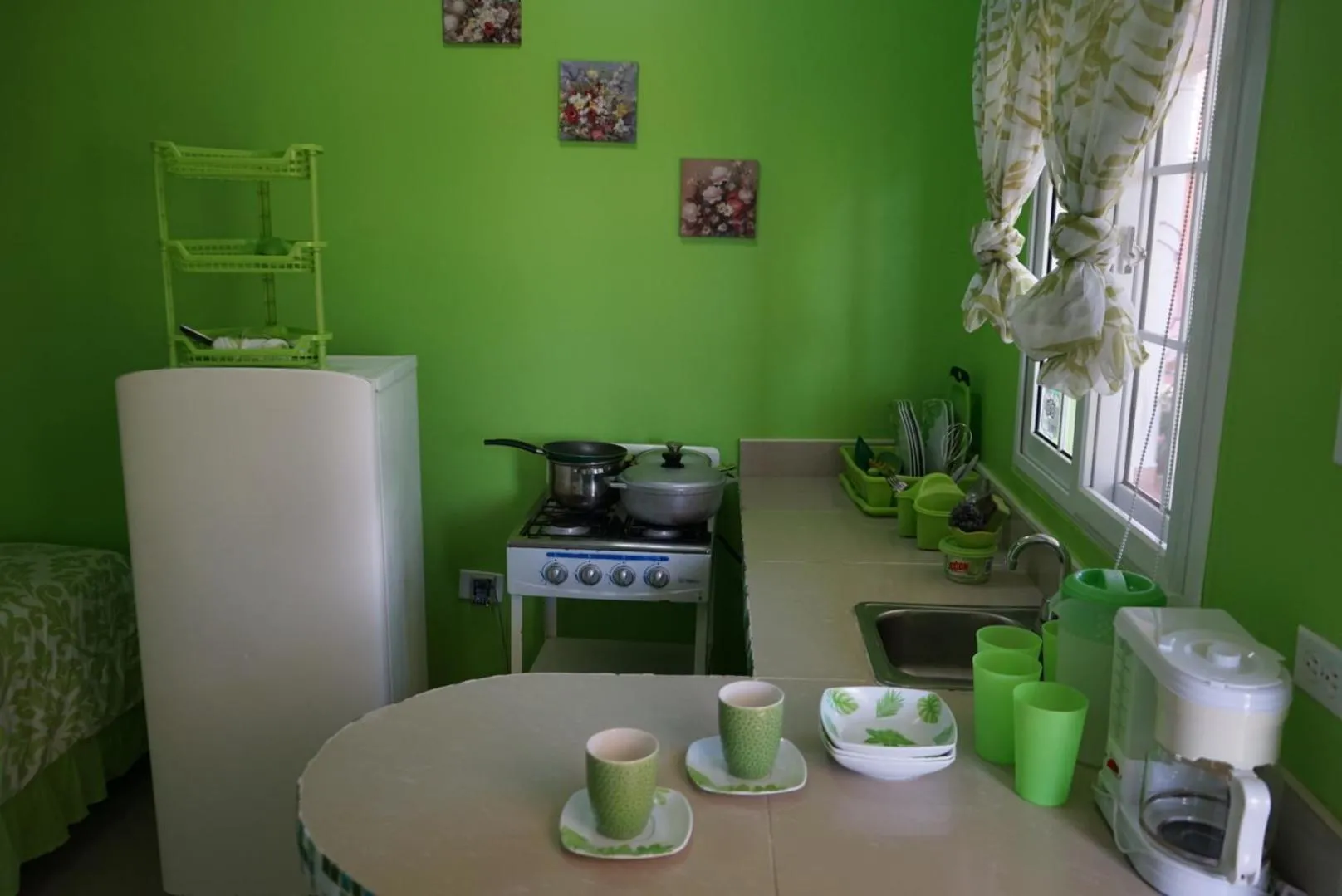 Coffee/tea facilities in Cabañas Sherlley