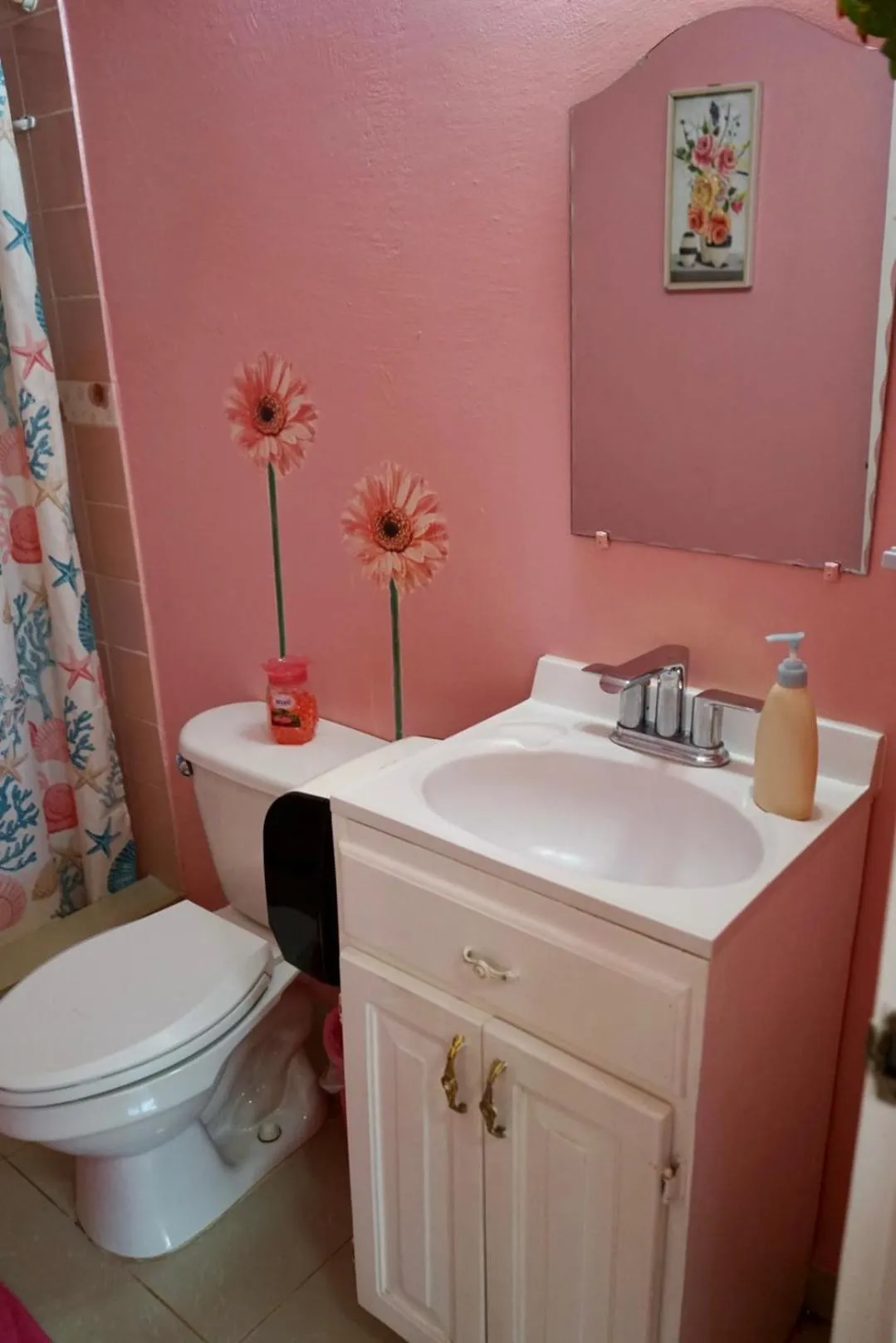 Bathroom in Cabañas Sherlley