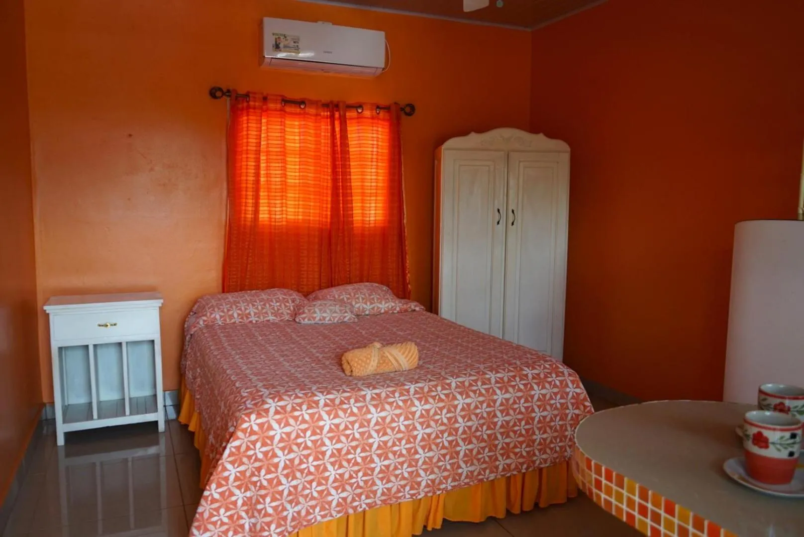 Bed in Cabañas Sherlley