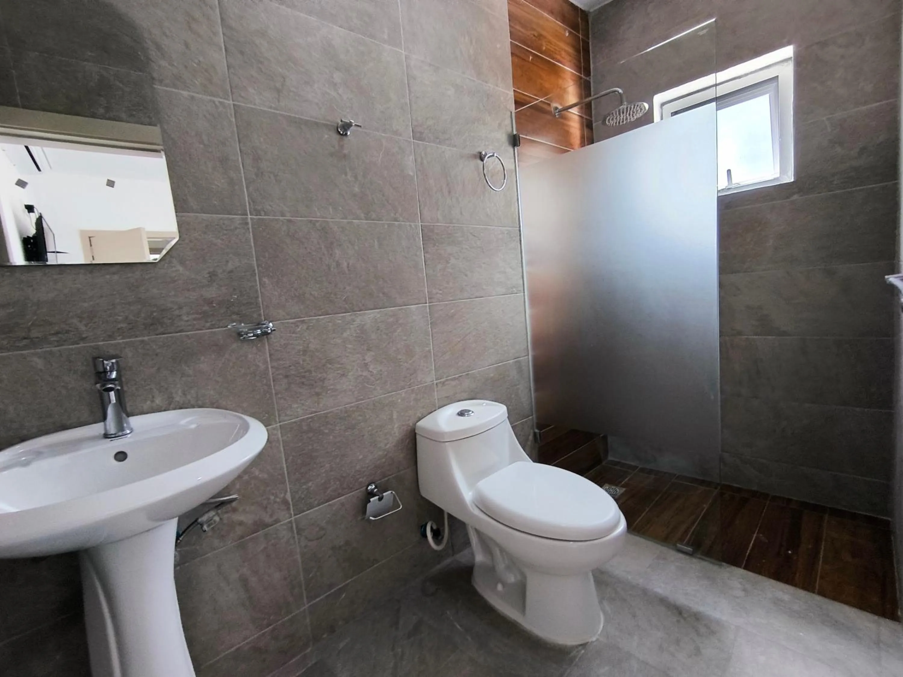 Bathroom in Apartahotel Señorial