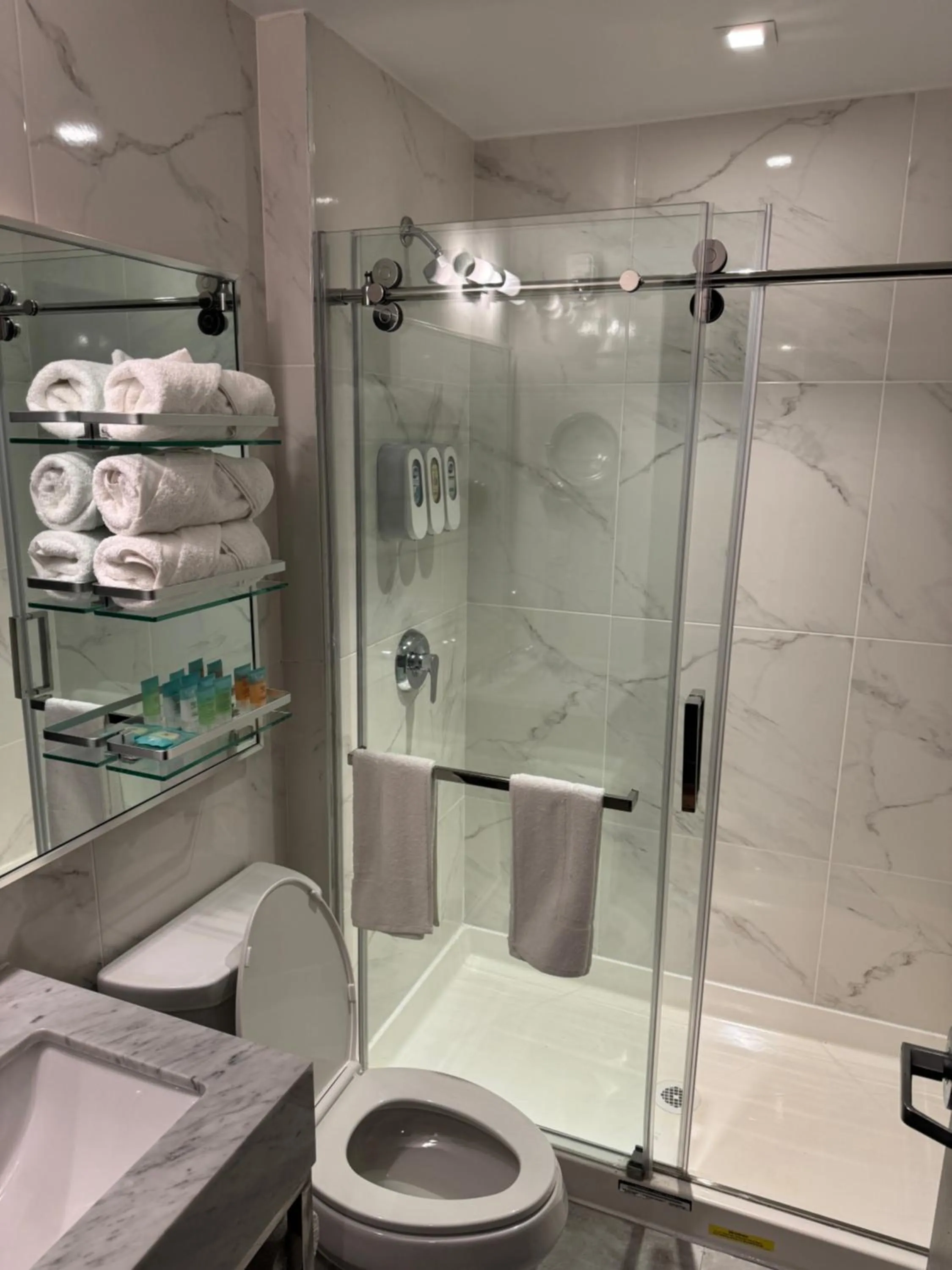 Bathroom in Hotel Mirage Brooklyn