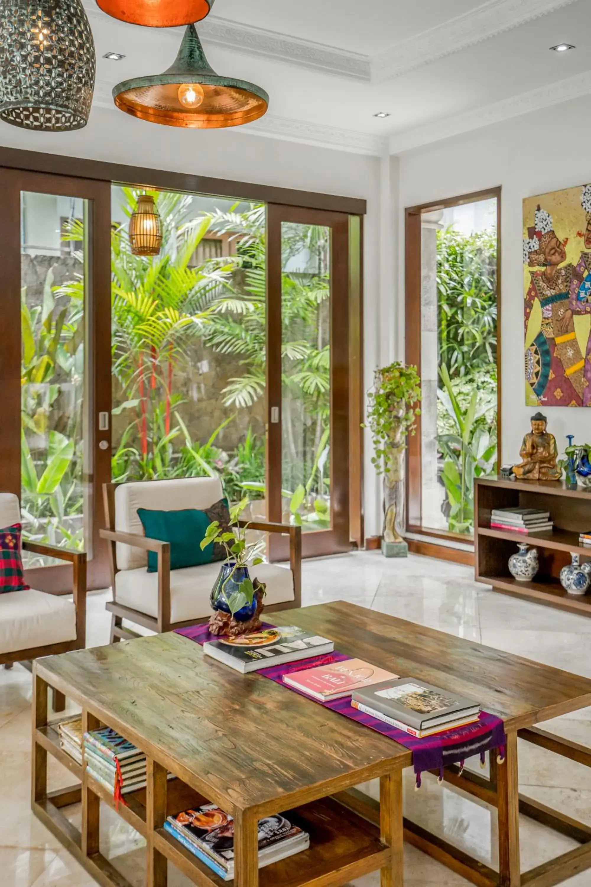 Living room in Kano Sari Ubud Villas Living room in Kano Sari Ubud Villas