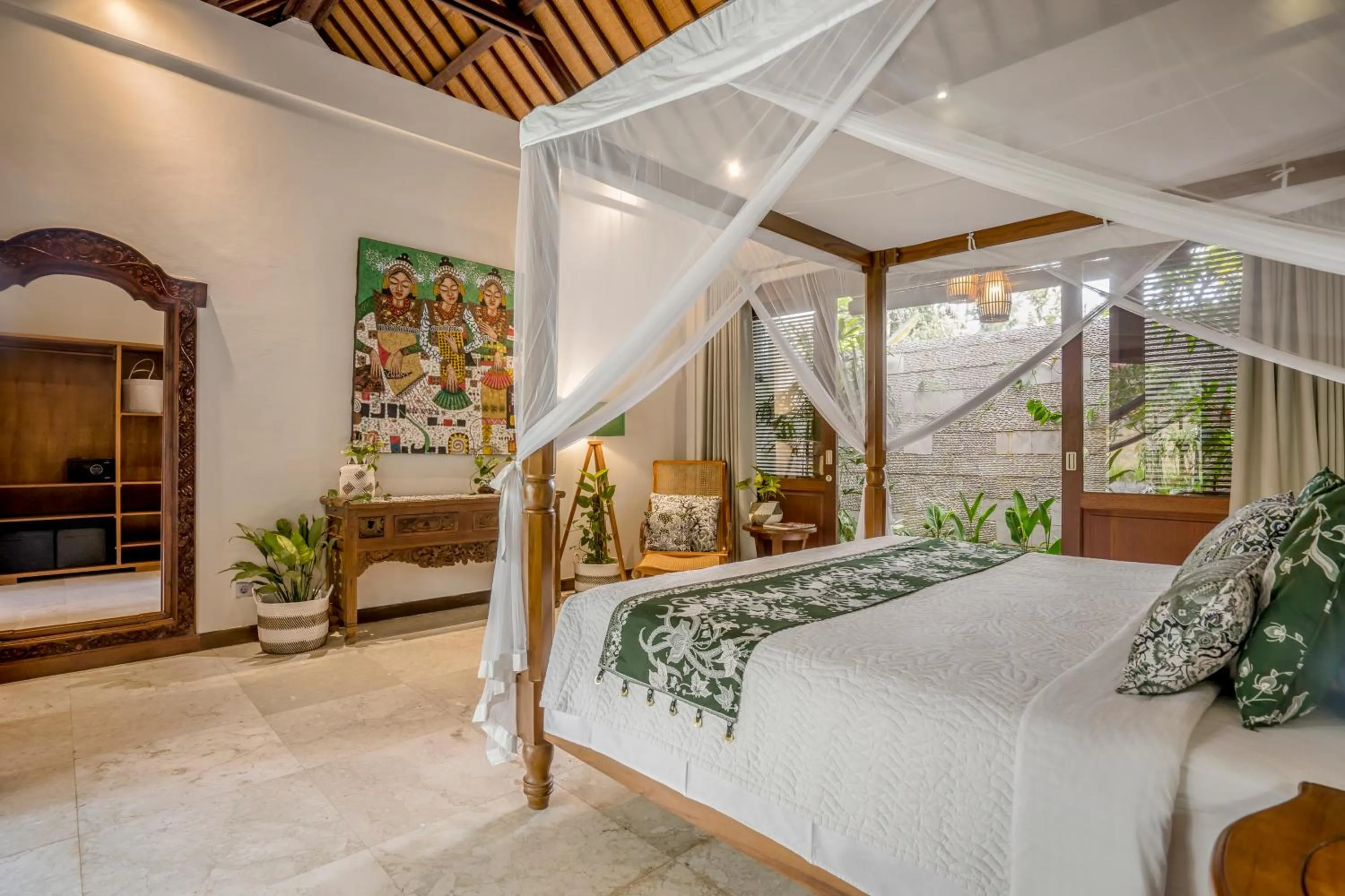 Bedroom, Bed in Kano Sari Ubud Villas