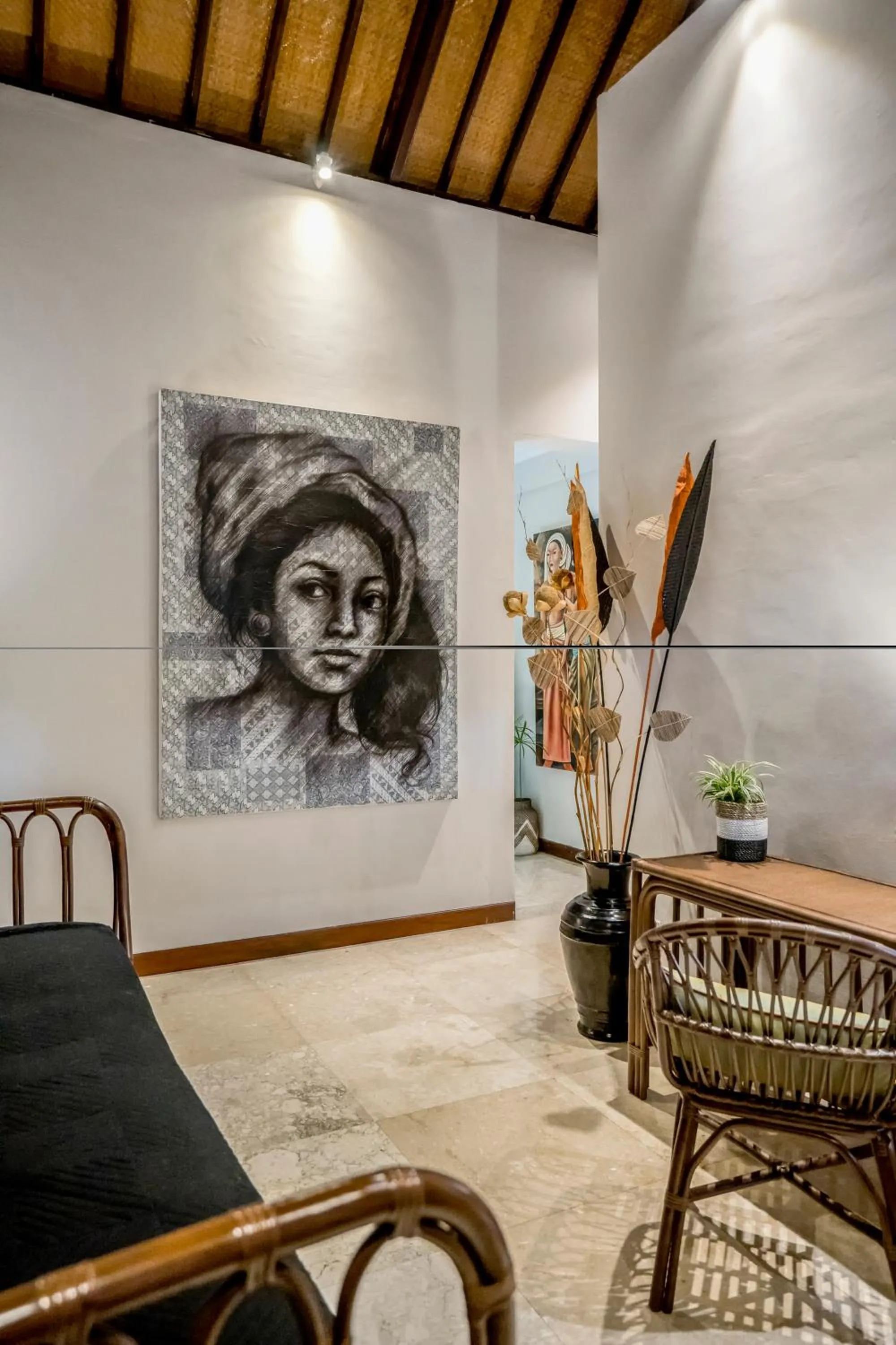 Decorative detail in Kano Sari Ubud Villas