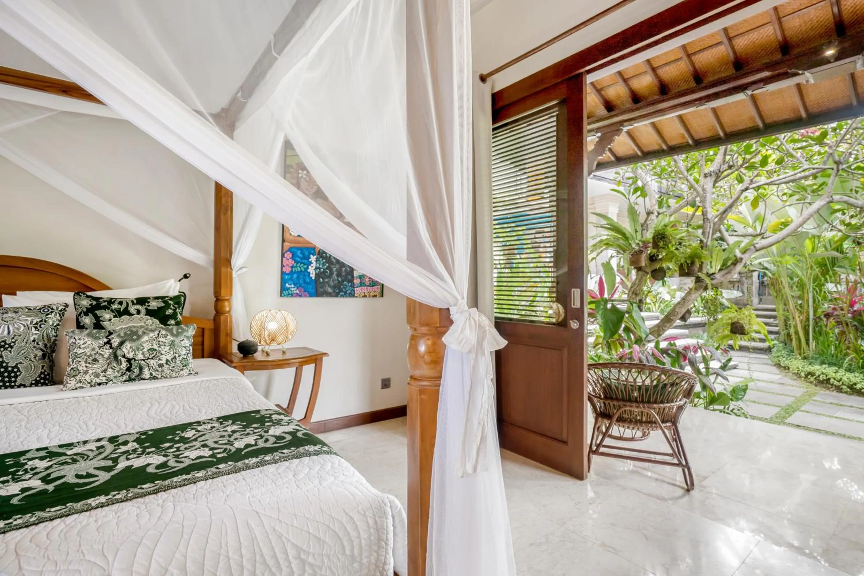 Bedroom, Bed in Kano Sari Ubud Villas