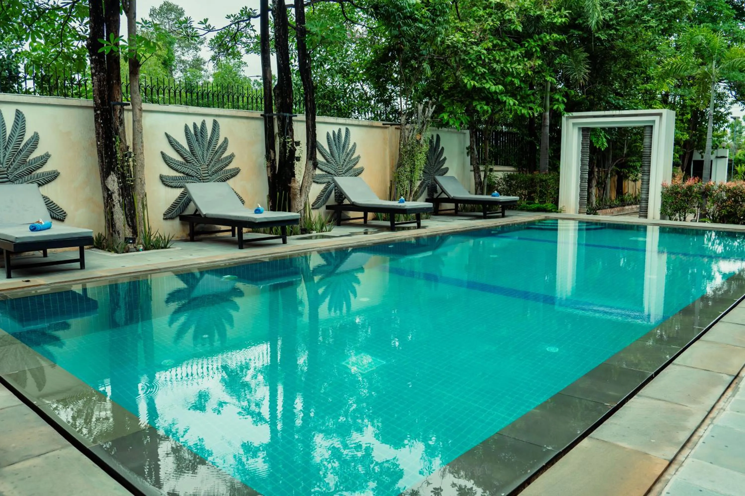 Swimming pool in Siemreap Green Residence