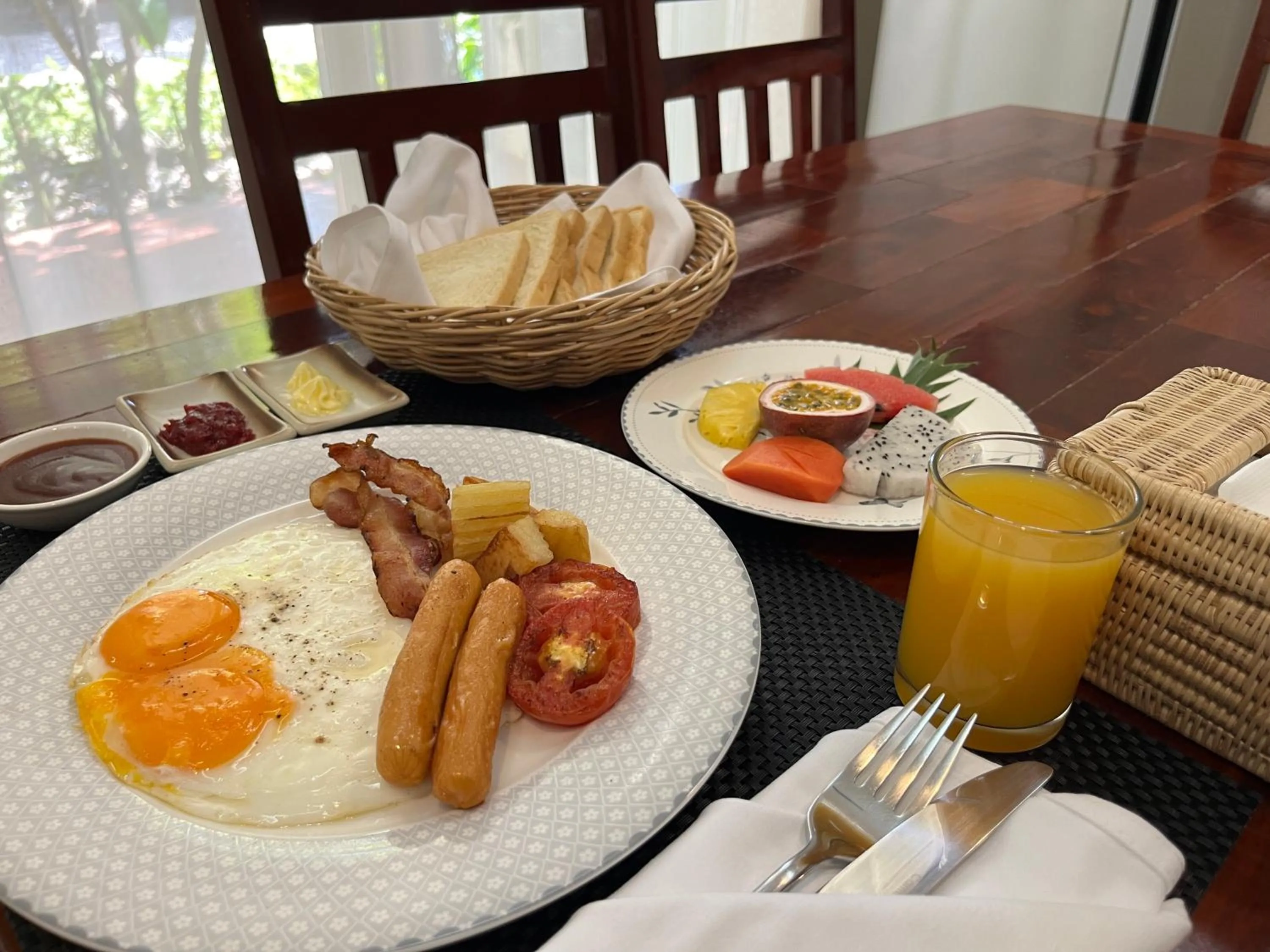 Breakfast in Siemreap Green Residence