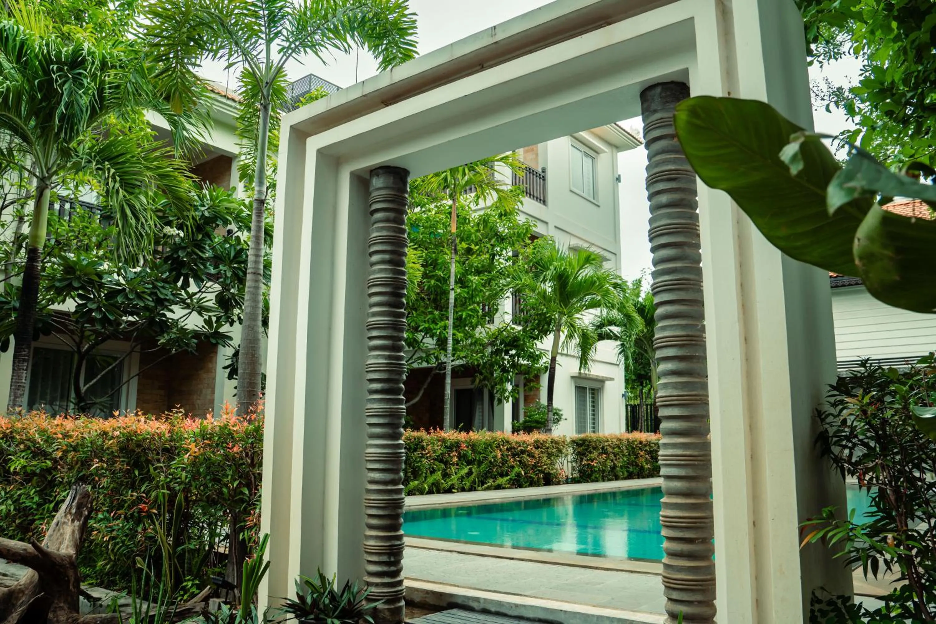 Garden in Siemreap Green Residence