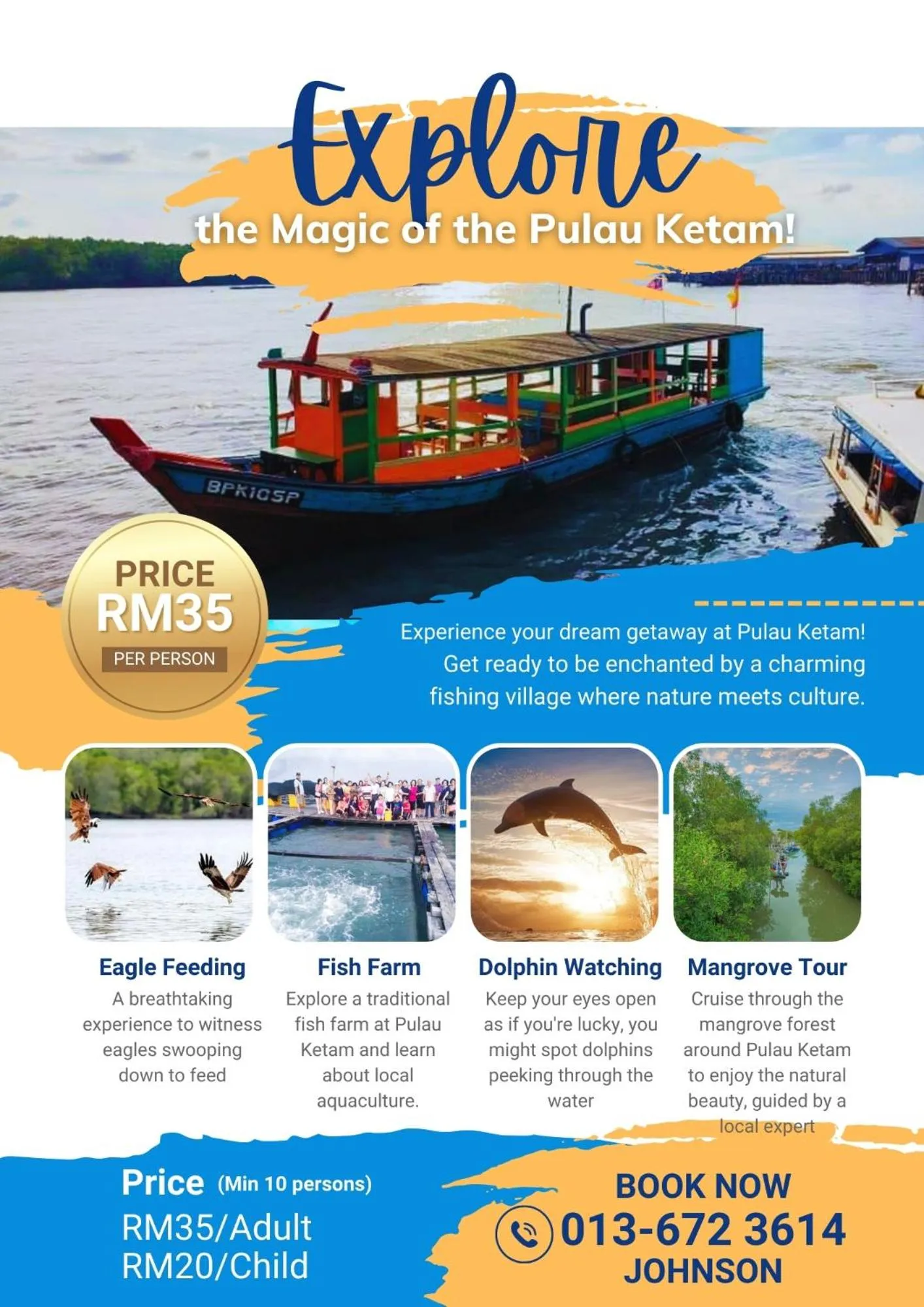 Activities in Sea Lion Hotel Pulau Ketam