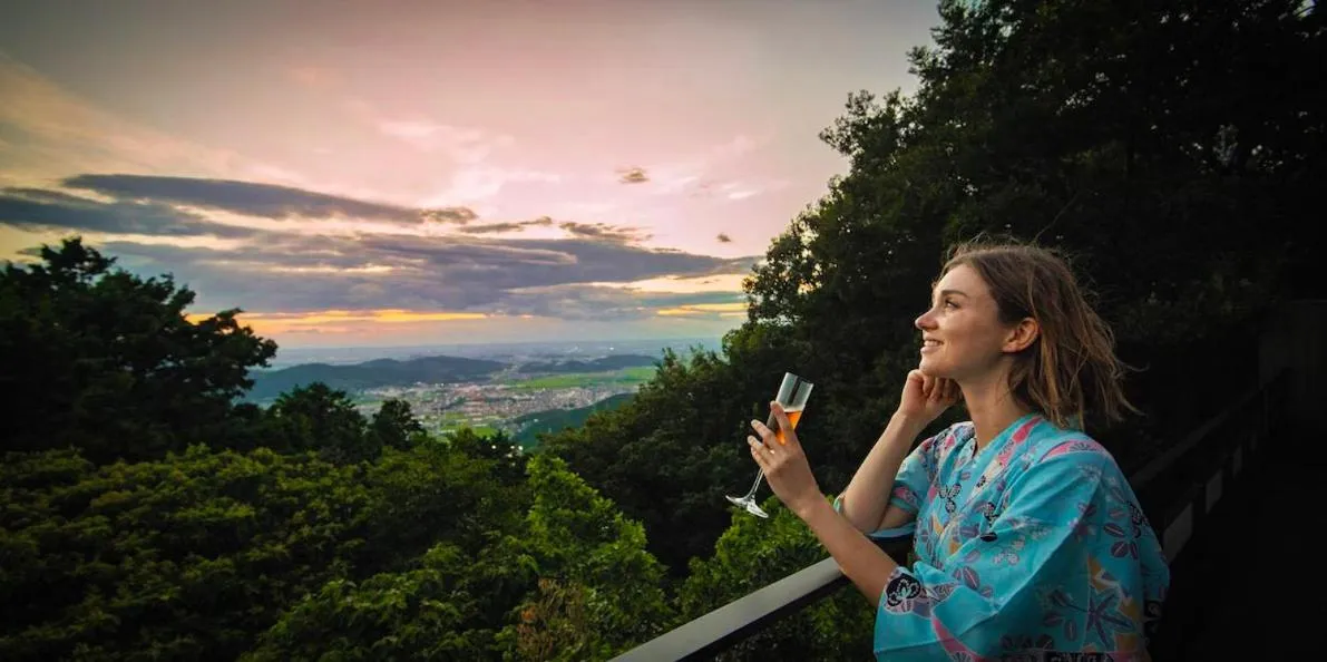 Natural landscape in Kaze no Tani no Iori