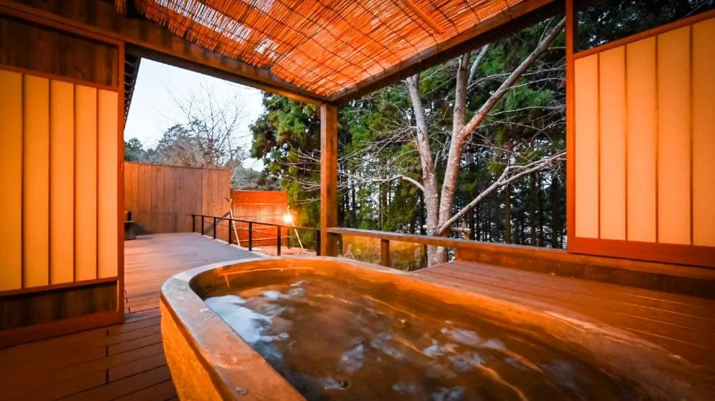 Hot Spring Bath in Kaze no Tani no Iori