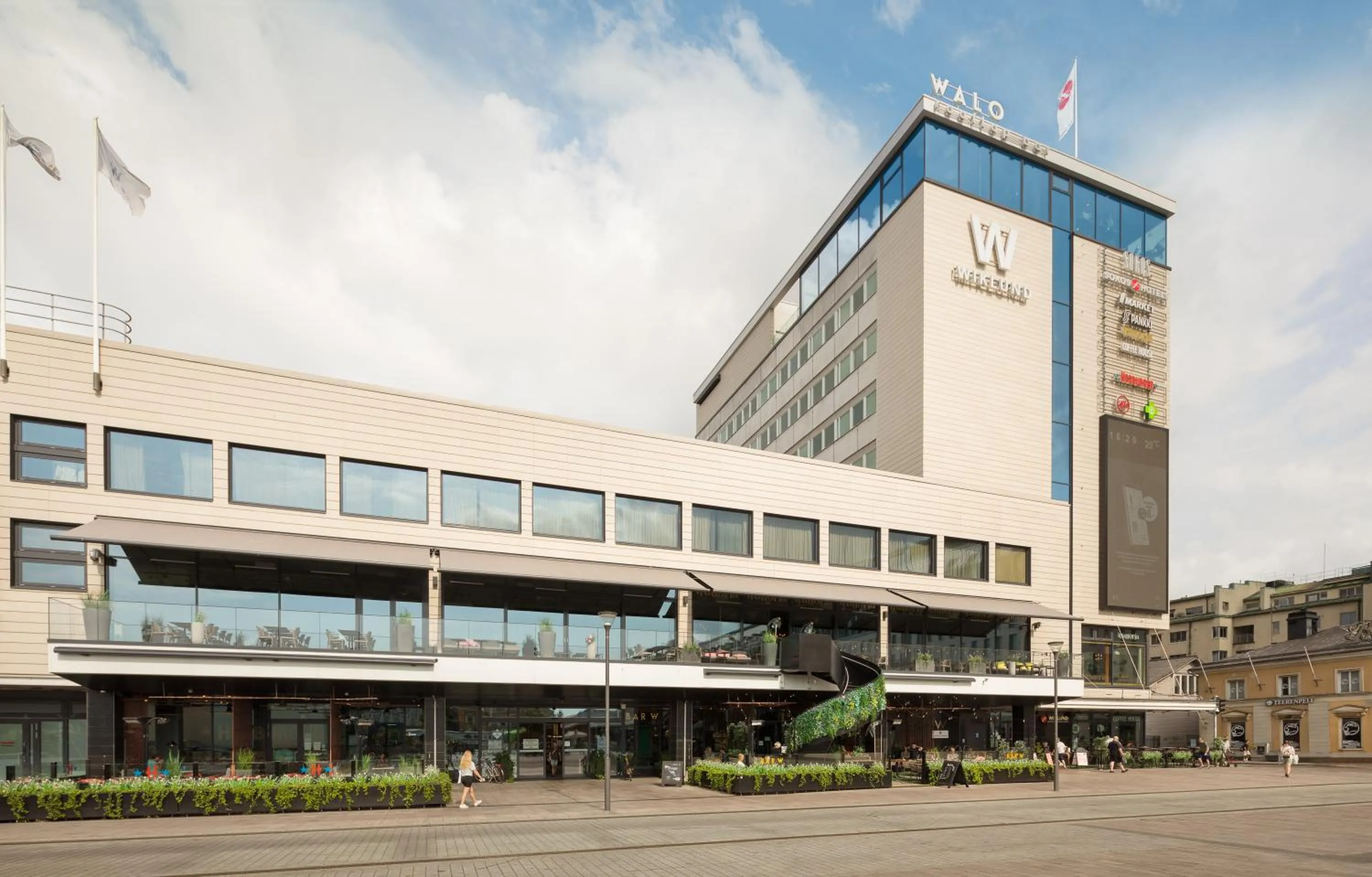 Property building in Original Sokos Hotel Wiklund
