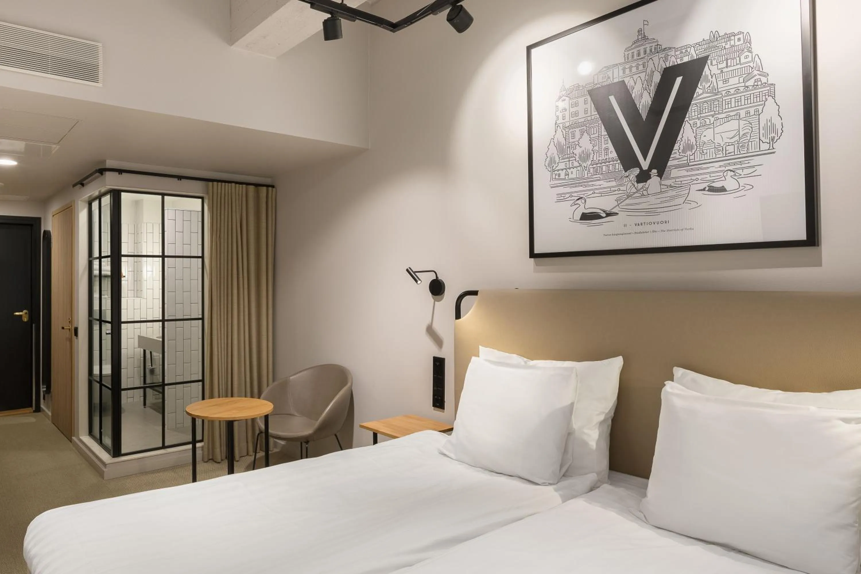 Bed in Original Sokos Hotel Wiklund